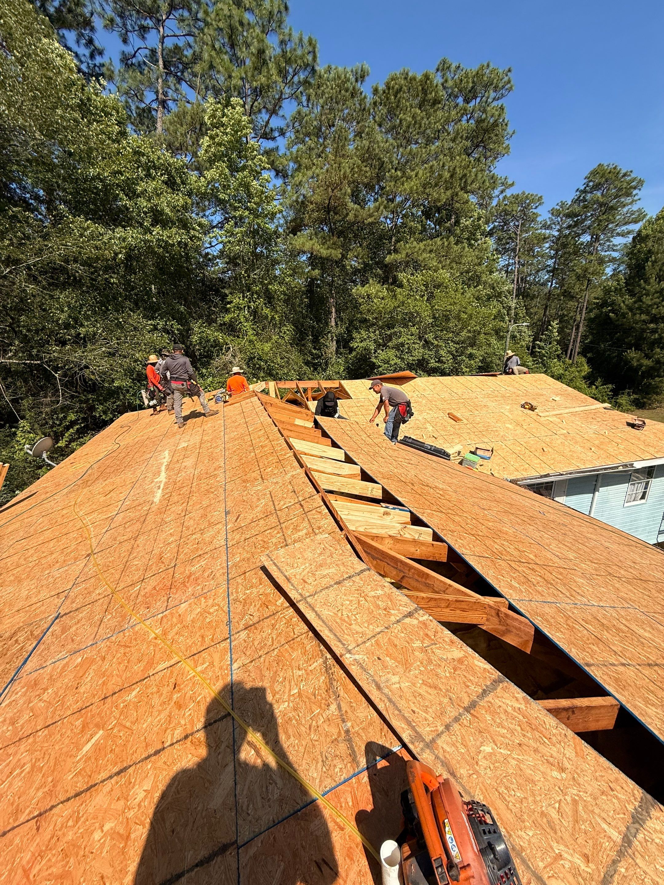 Full Architectural Shingle Roof Replacement Following Storm Damage in Wiggins by Frontline Roofing