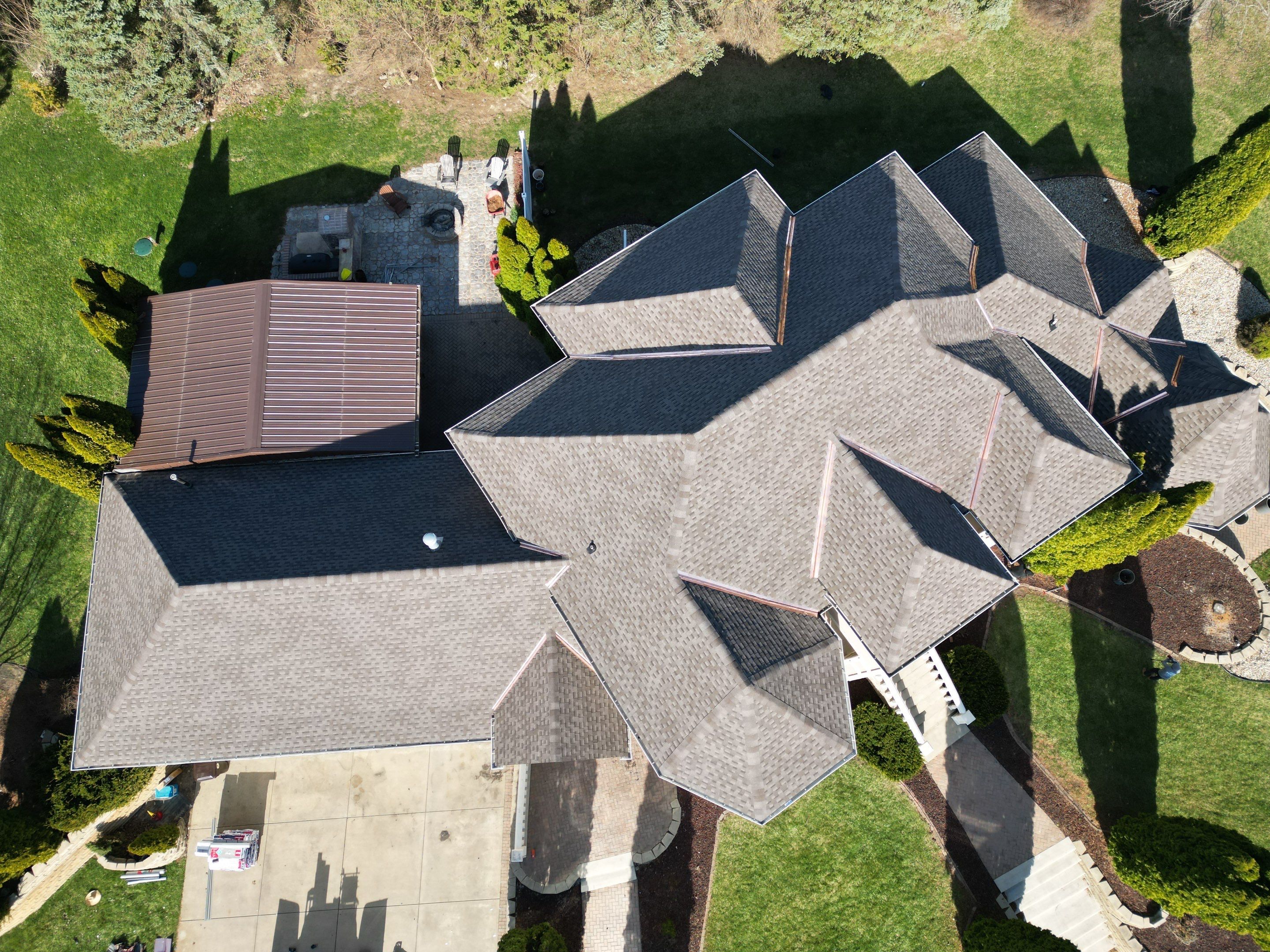 GAF Lifetime Roofing System Weathered Wood Color by Optimal Home Improvement 