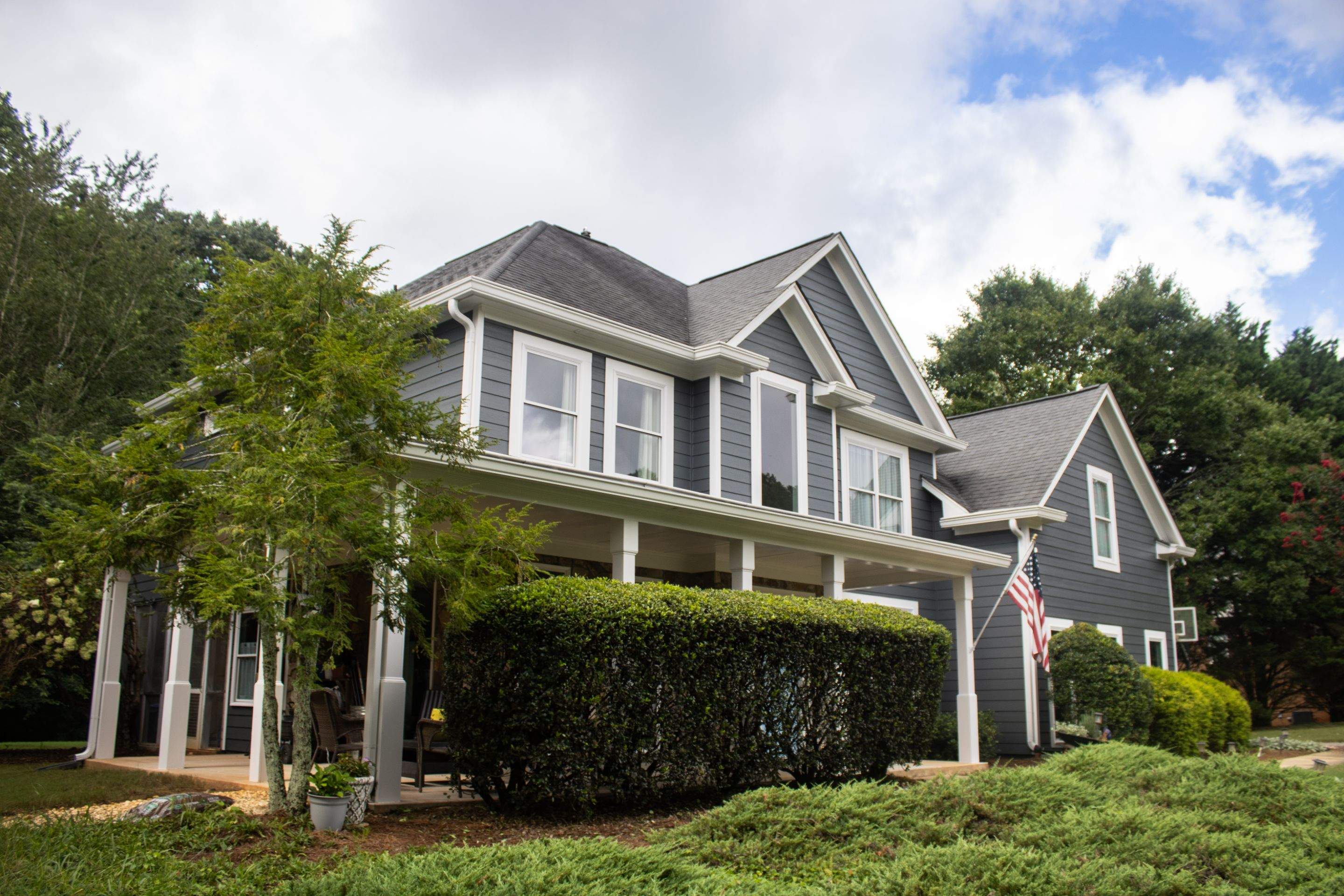 Full Siding Replacement and Exterior Painting in Alpharetta, GA by Nelson Exteriors 