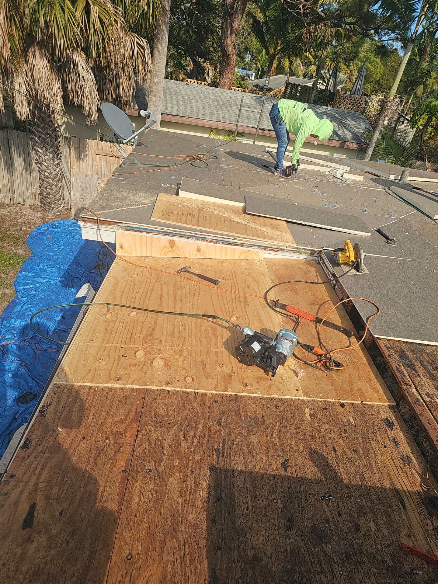 Project in St. Petersburg 33703 by Mitchell Roofing Company LLC