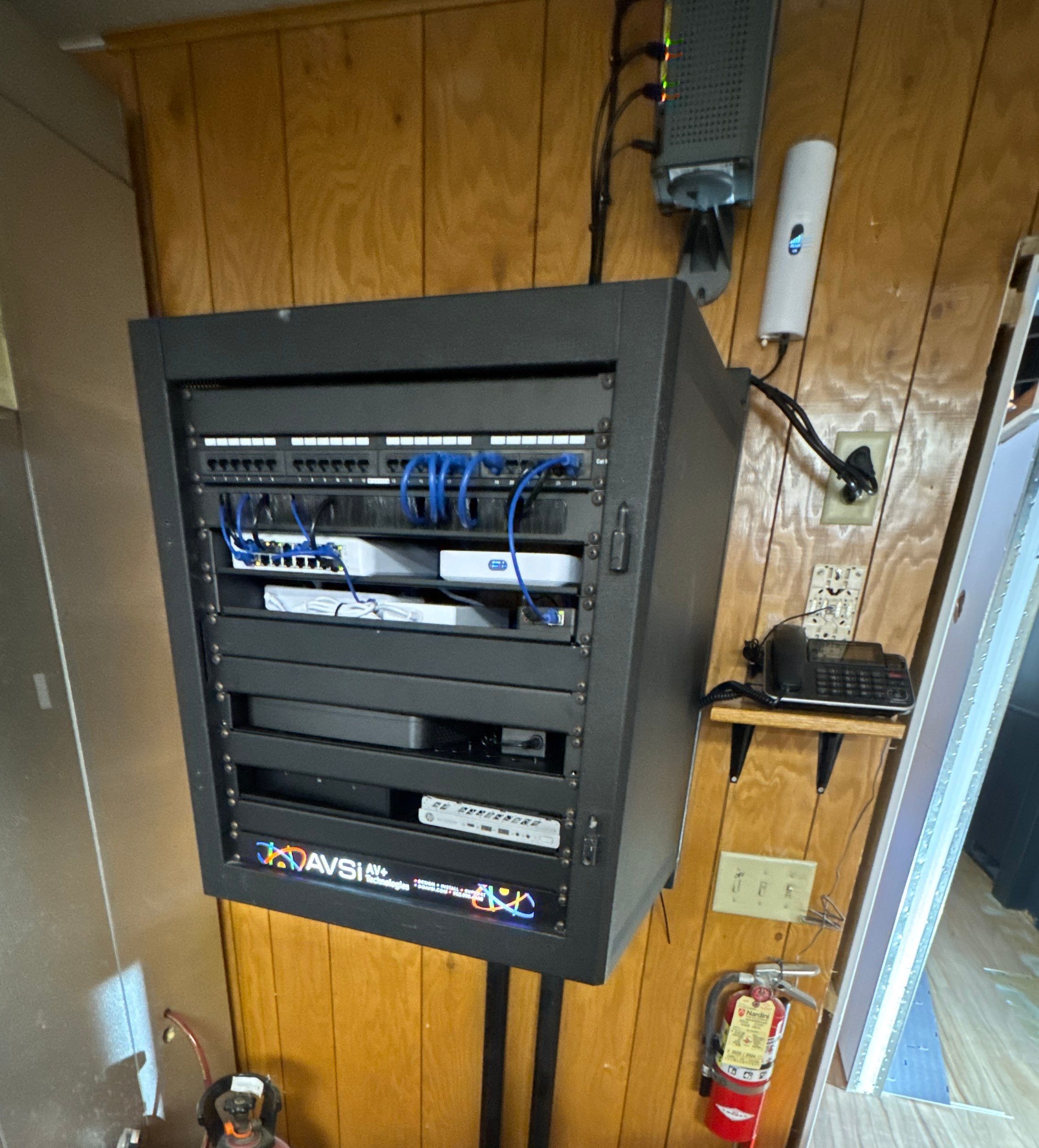 Lakeside Bar AV/POS/DATA install by AVSi