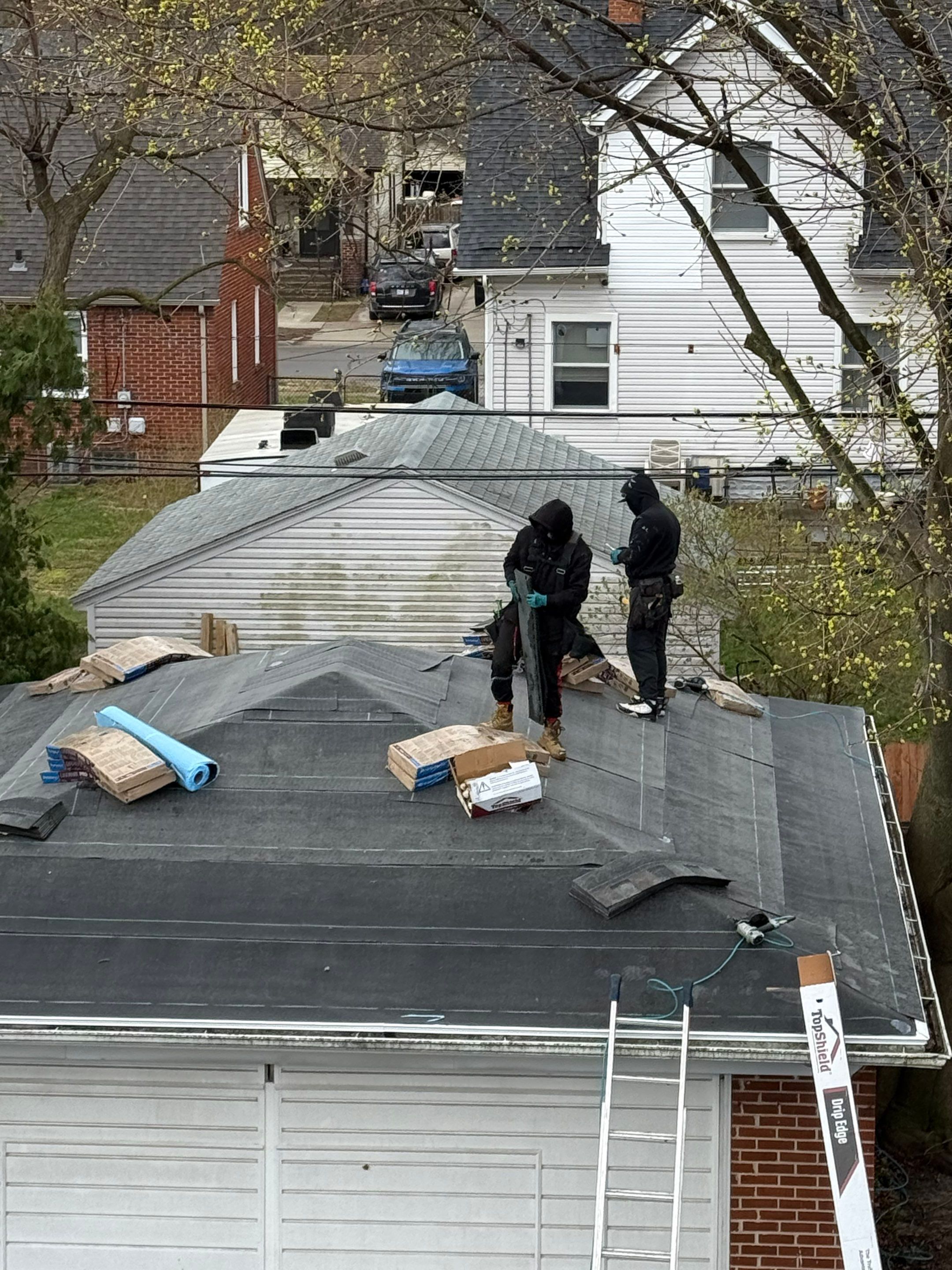 Project in Ferndale by Eave Roofing