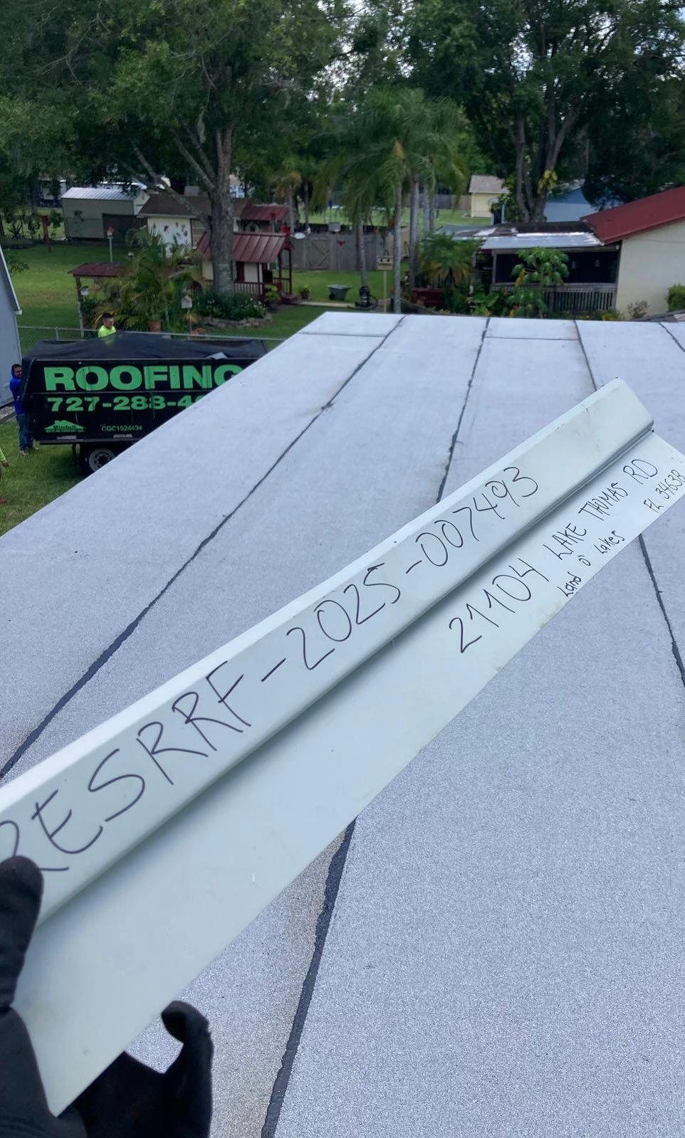 Project in Land O' Lakes 34638 by Mitchell Roofing Company LLC 