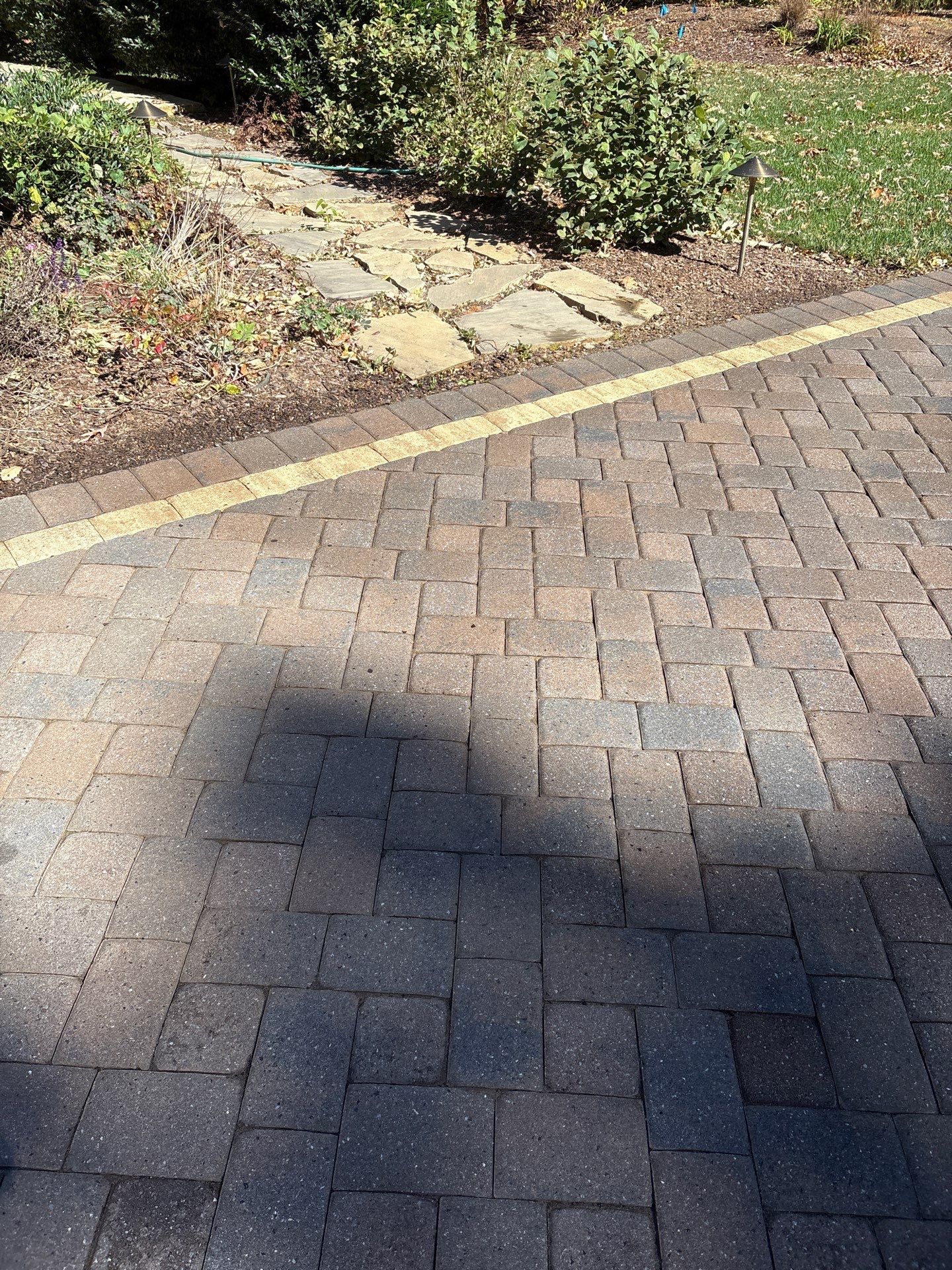 Paver Driveway using Concrete Sealant by DuraSeal