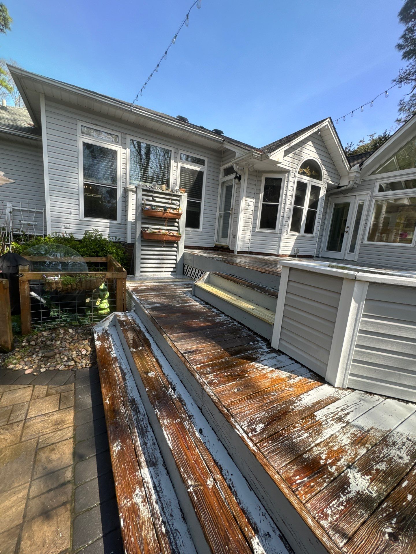 Deck using AcryFin by DuraSeal