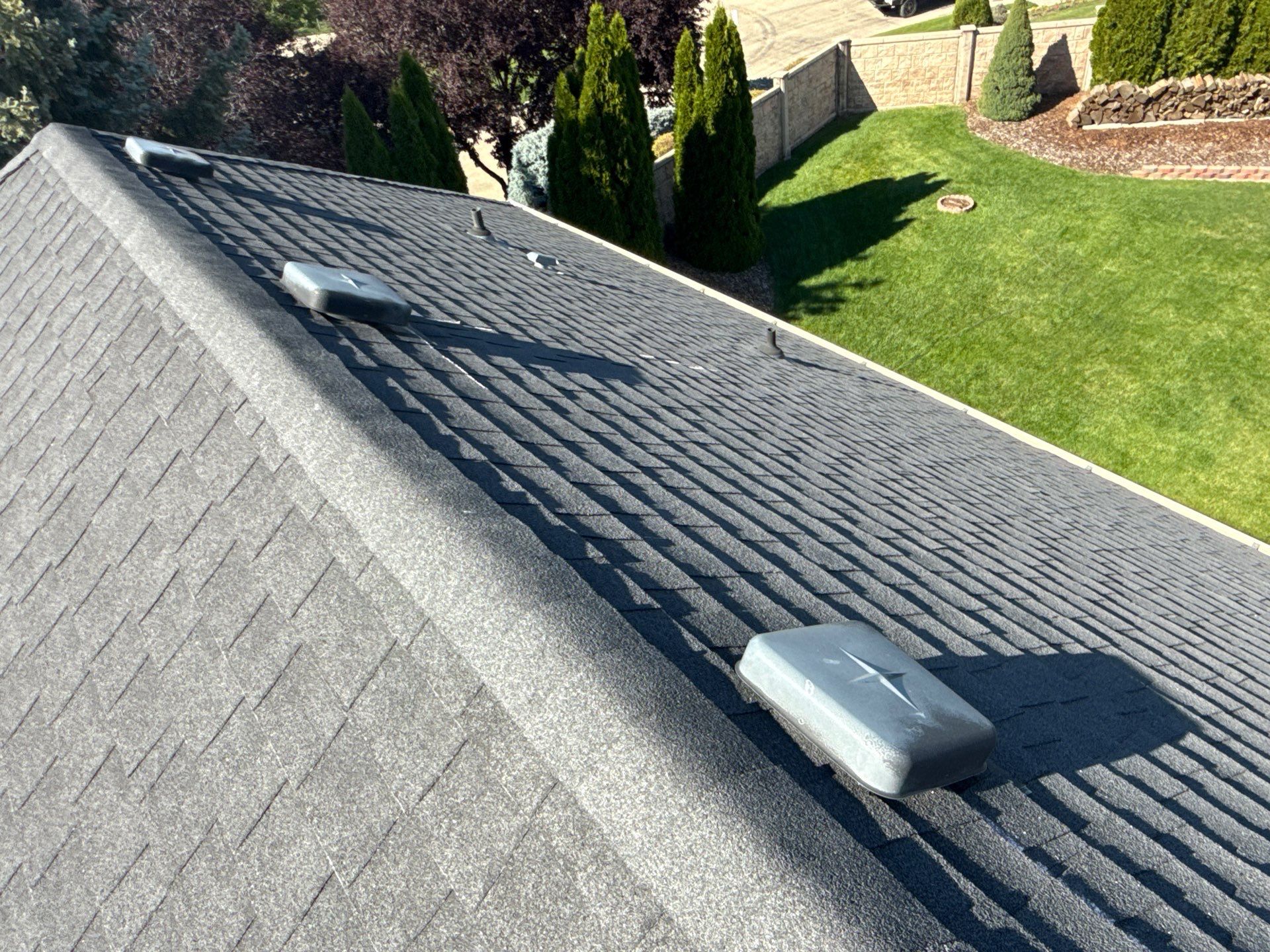 Asphalt Shingle Roof Replacement for Two-Story Home in Meridian by Olive Roofing