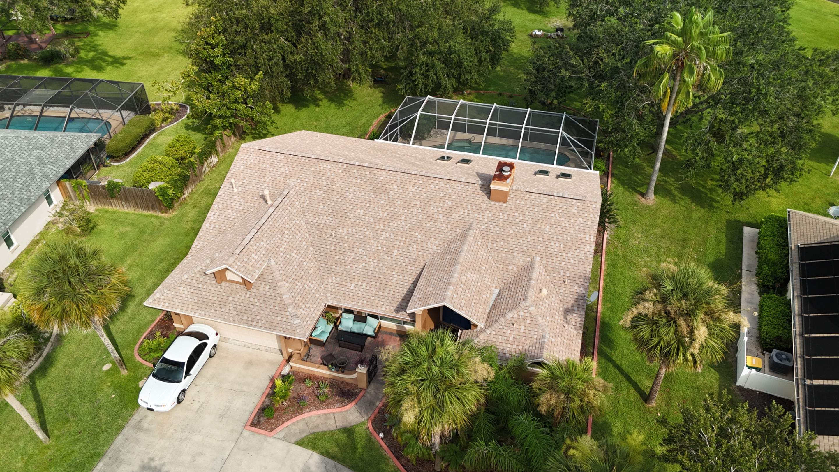 Melbourne Roof Replacement Featuring Architectural Shingles and Structural Decking Repair by Wiedmann Construction & Roofing