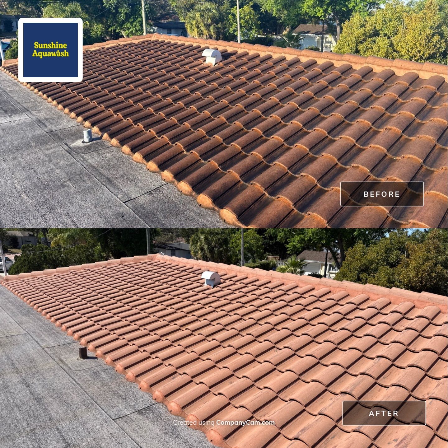 Full Exterior Cleaning Before Painting – Sarasota, FL (Near Sarasota Airport) by Sunshine AquaWash