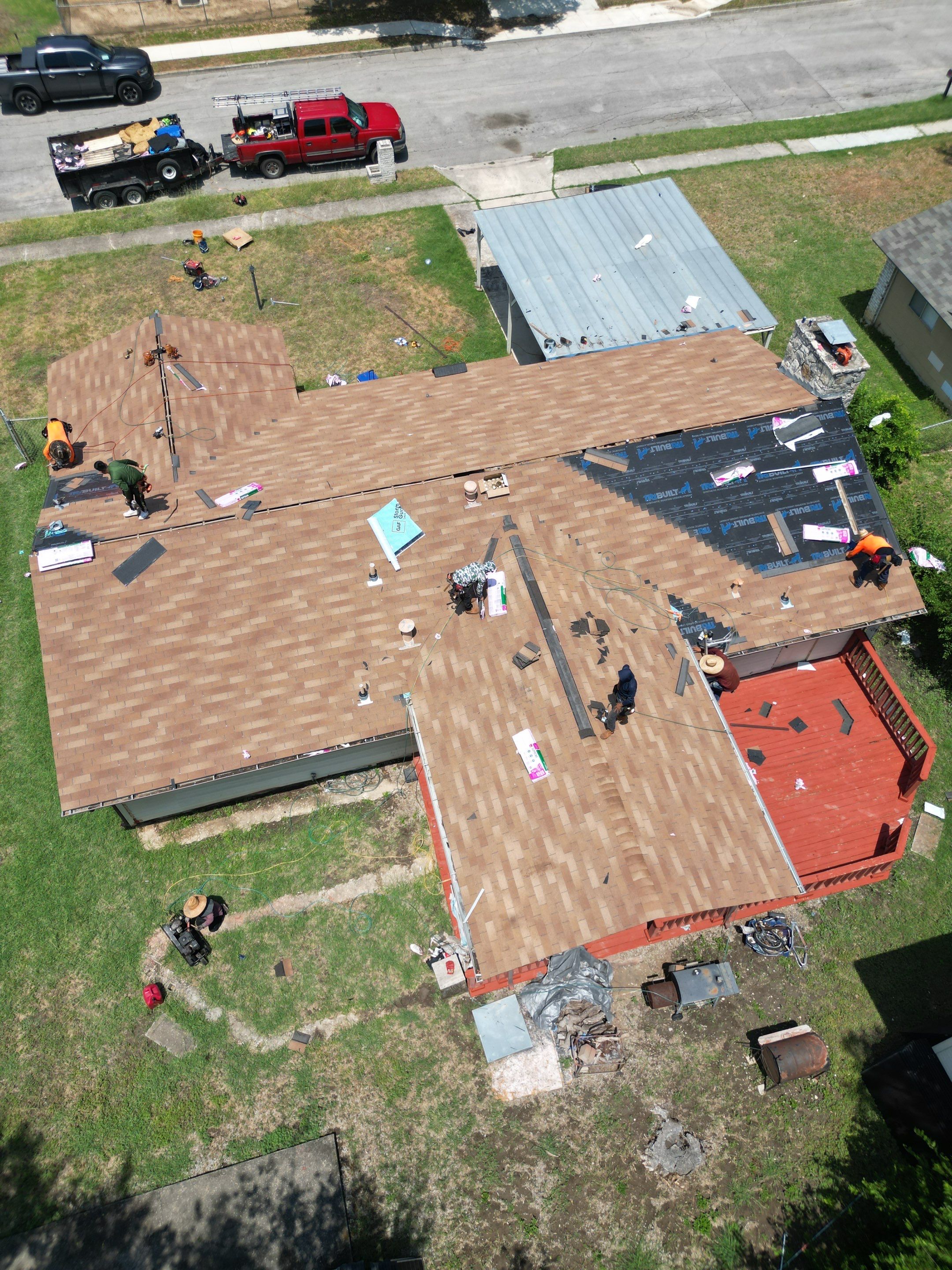 Project in San Antonio by Rhino Roofing and General Contracting, LLC