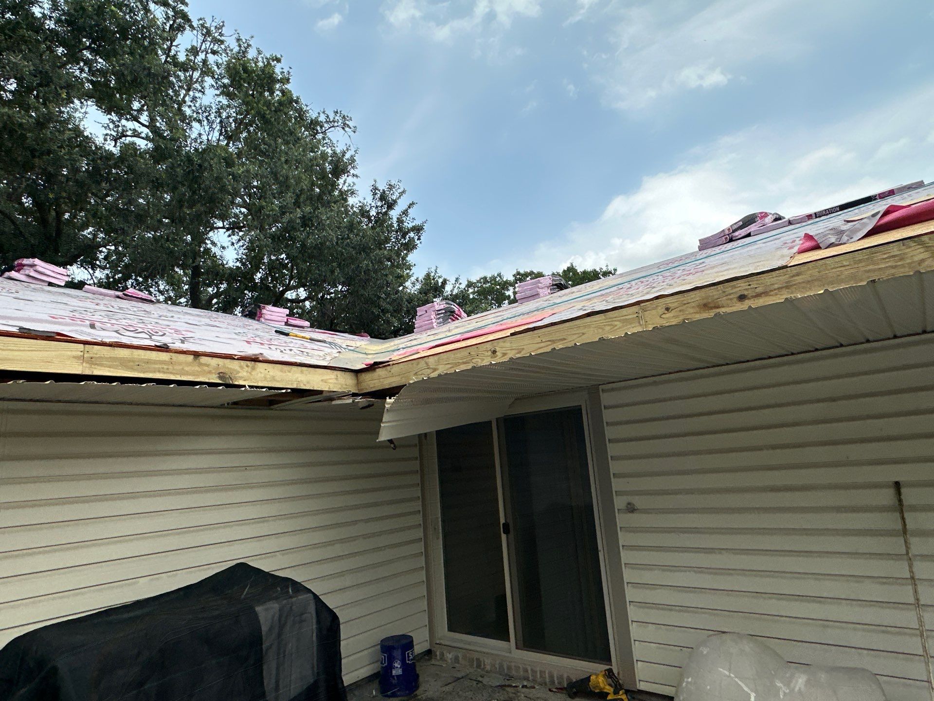 Project in Houston by Motion Roofing