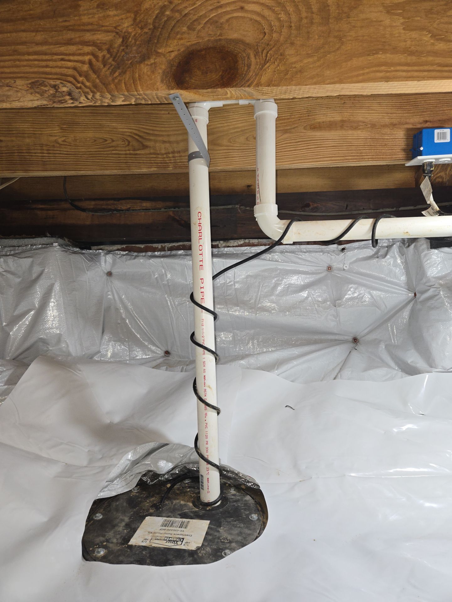 Project in Suffolk by Patriot Crawl Space Repairs