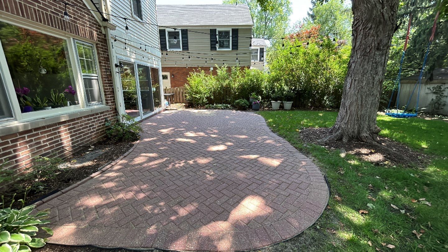 brick paver repair, clean and seal using Surebond SB-1300 by Northern Power Washing LLC.