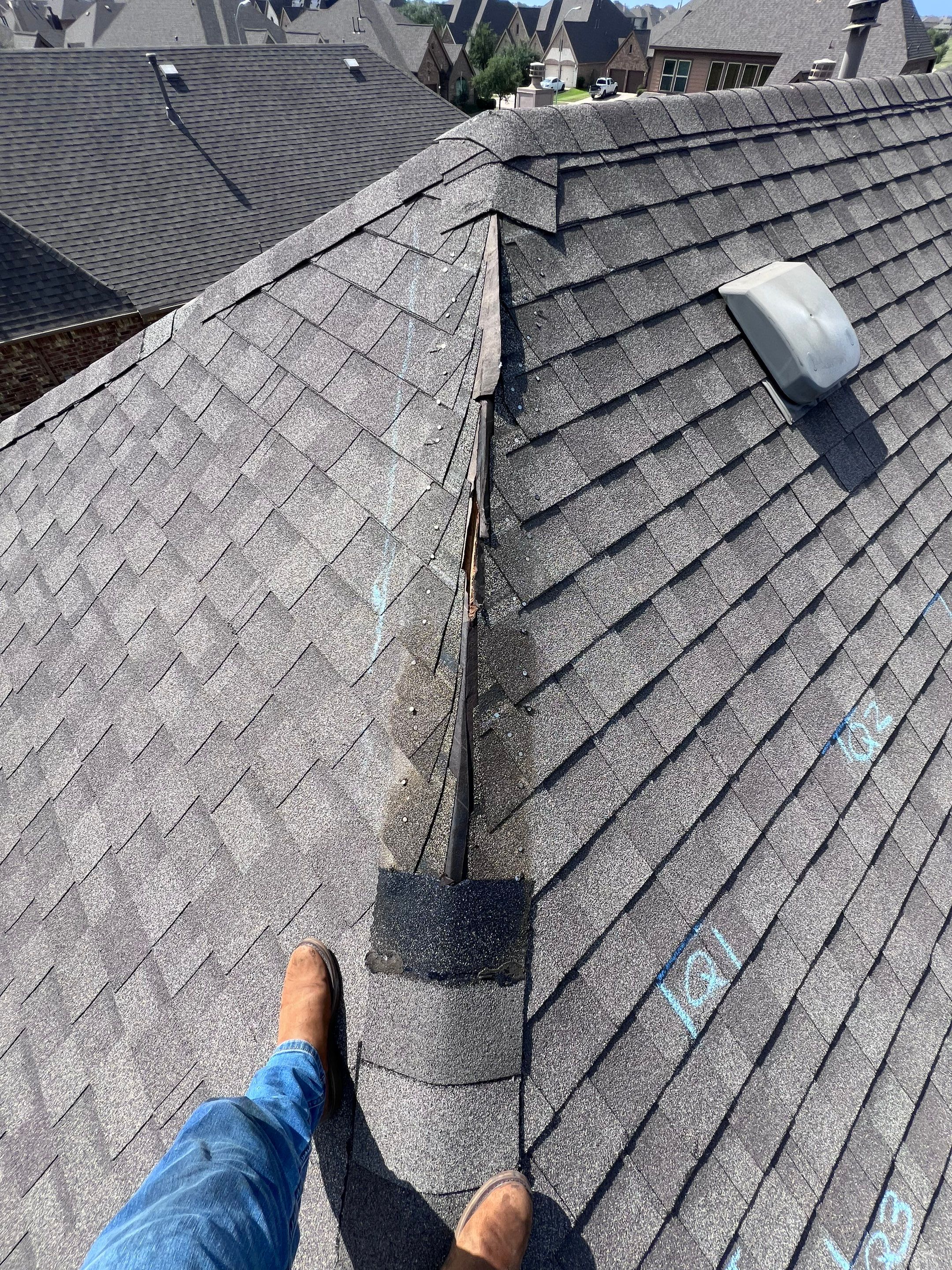 Residential Roofing Repair using Owen's Corning Duration (Lifetime) Shingles by Roof Repair Company