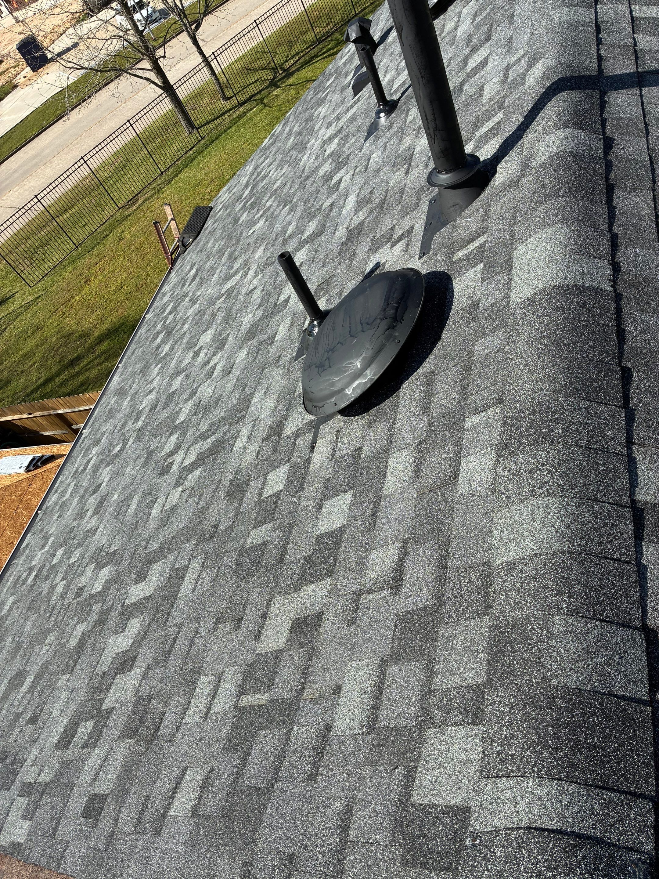 Townhome Reroof by Berry Good Roofing