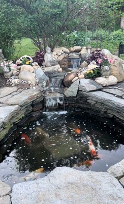 Small Waterfall Rebuild in Hatfield
