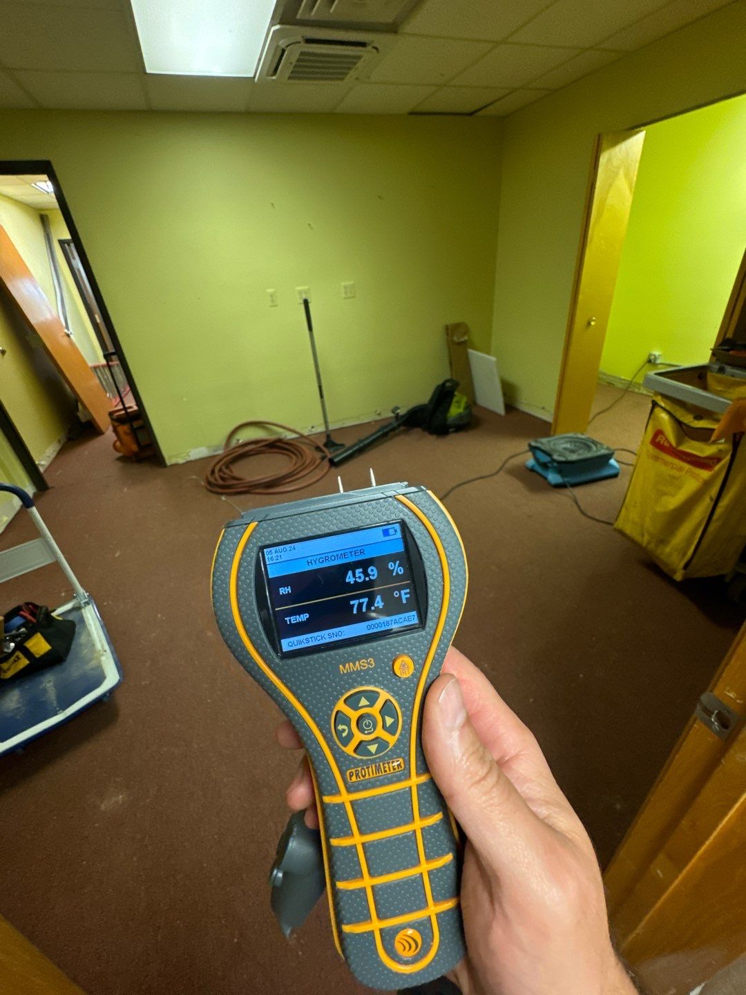 Project in Warren by EzDry Water Mitigation & Property Restoration