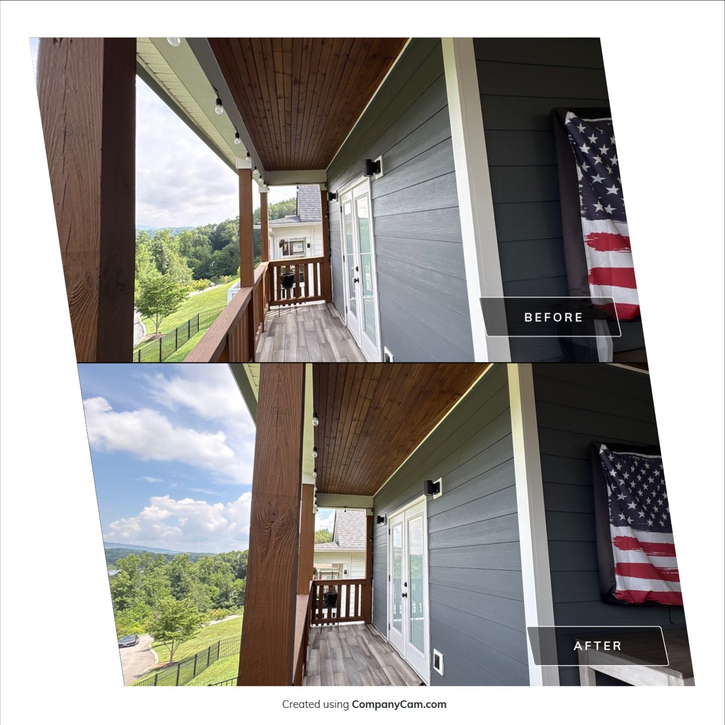 Project in Chattanooga by Curb Appeal 