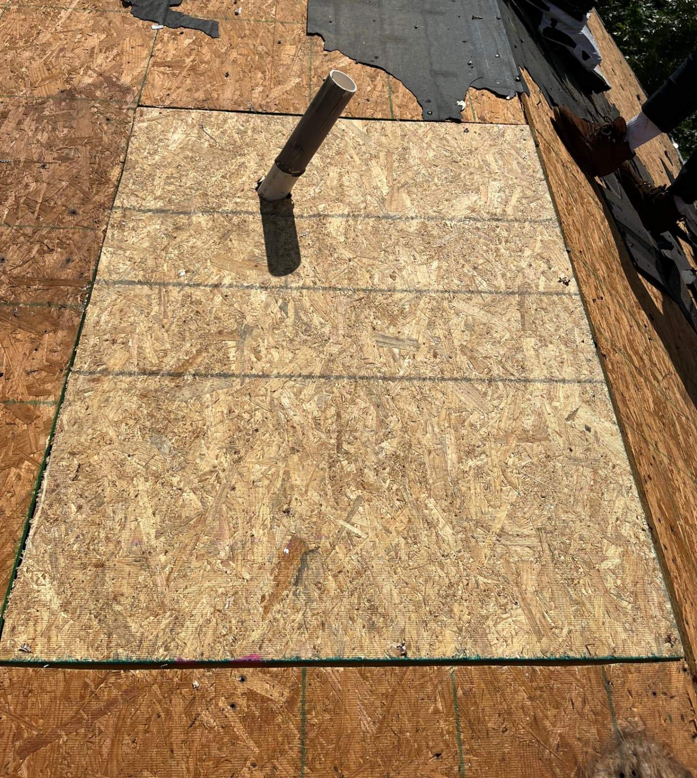Roofing Replacement and Sheathing Repair in Austin, Texas by Caliber Restoration LLC