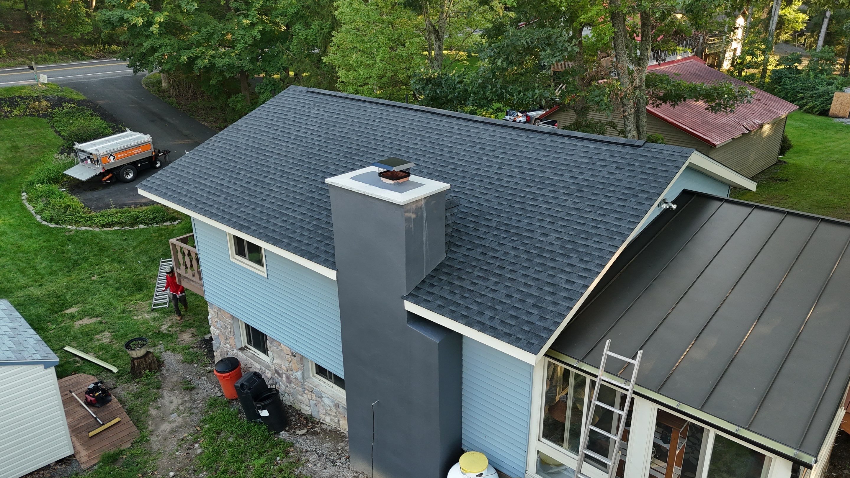 Roof Project in East Stroudsburg, PA by All State Home Improvement Inc.