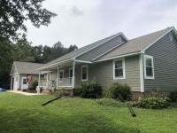 Siding Installation using JH Cedar Mill Plank and JH Straight Shingle by ExteriorPros