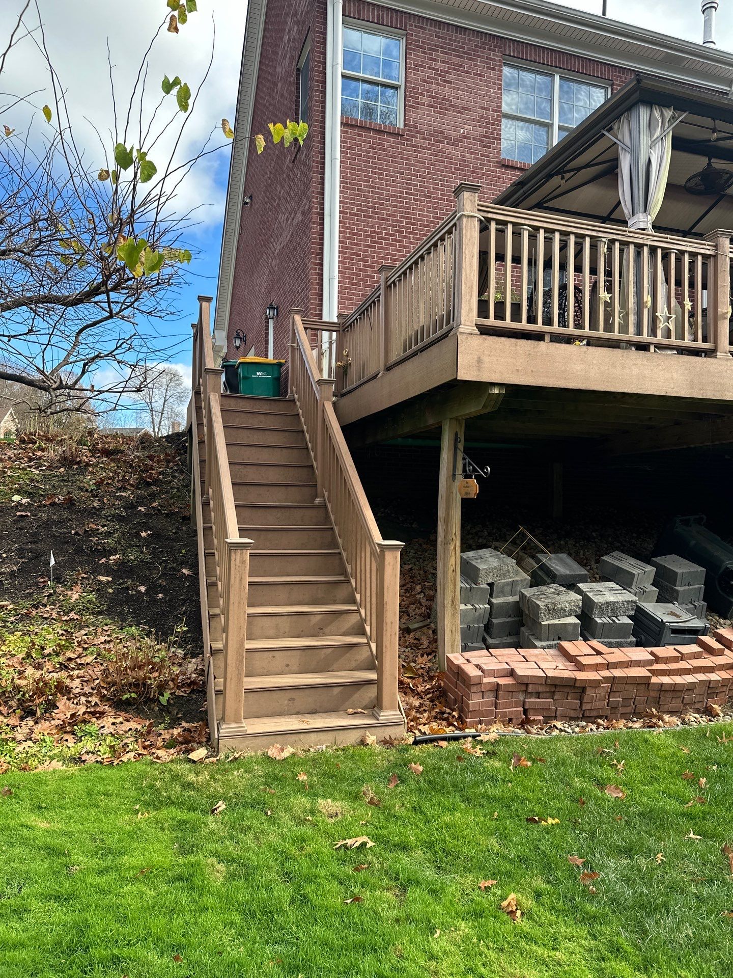 Hip Roof Build by Cousins Roofing Siding & Decks