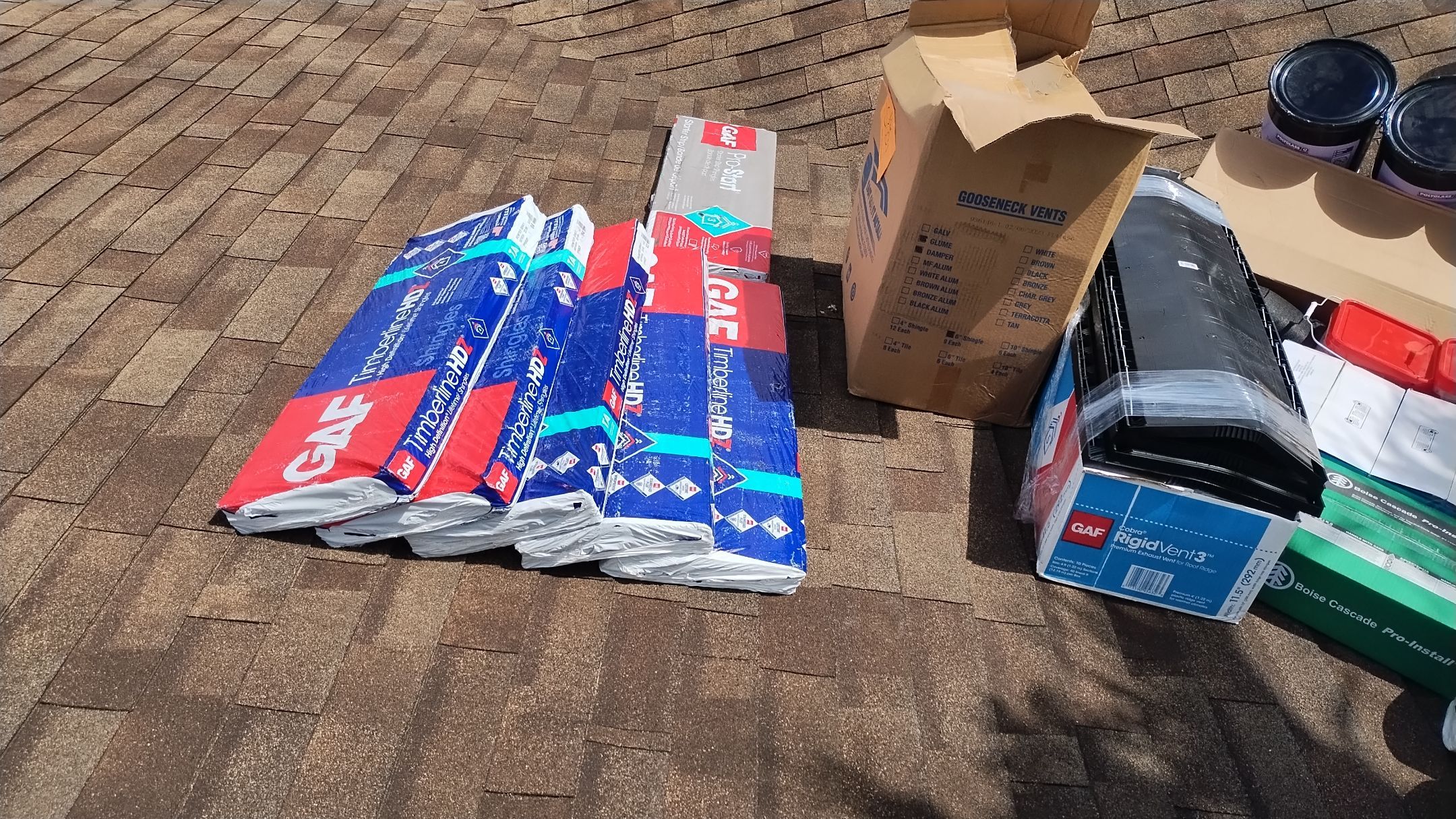 Residential Roofing Installation using GAF by BLUES BROTHERS ROOFING