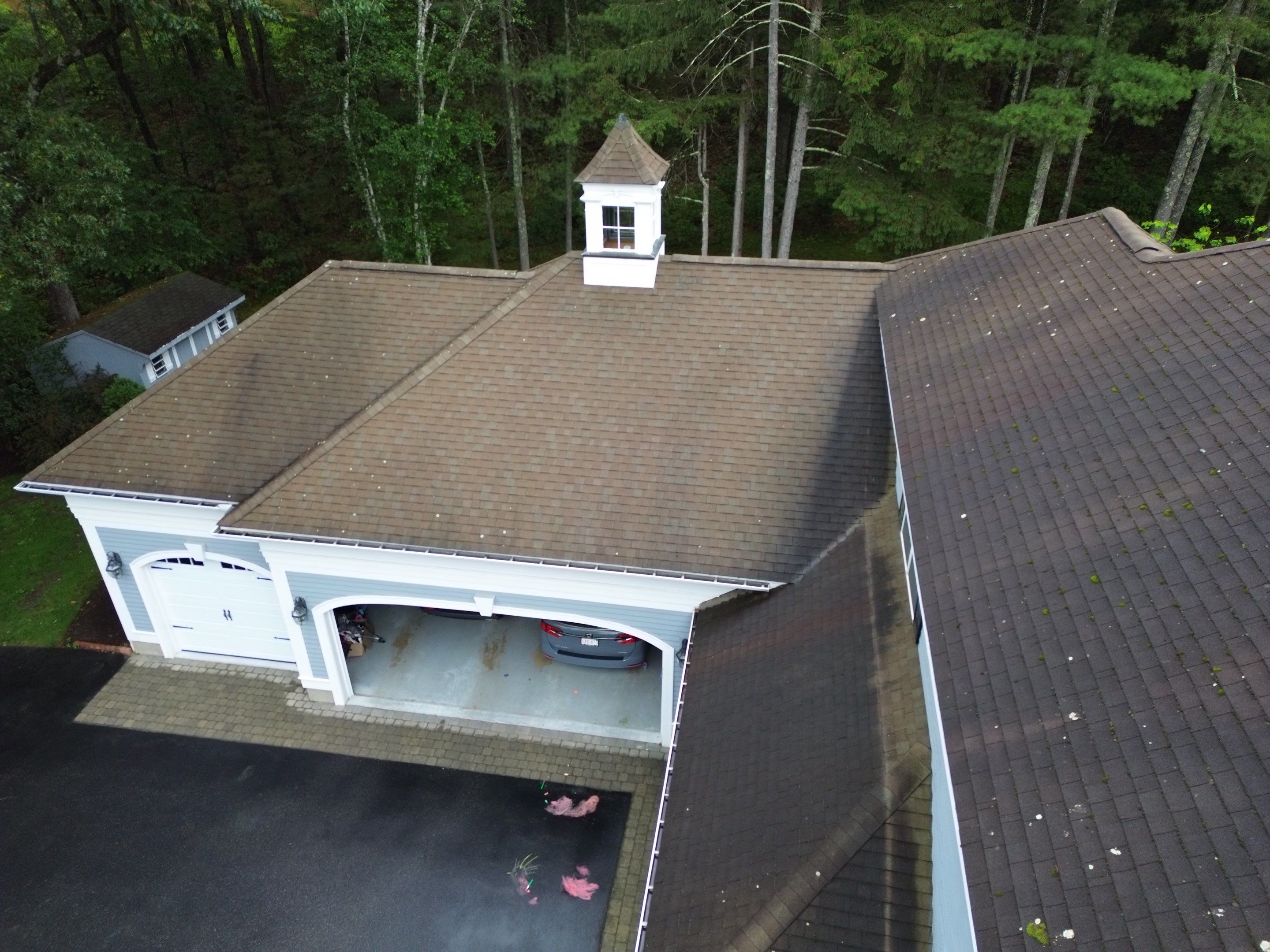 Roof Replacement & Gutter System Upgrade in Westford, MA by Mighty Dog Roofing of Greater Middlesex County