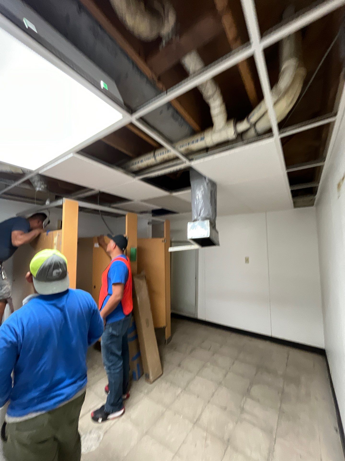 Commercial Remodel with Door Replacement  by L&T General Contractors and Restoration INC
