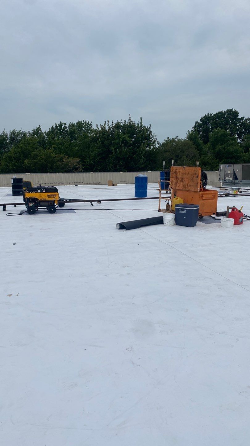 Roof Project in Tulsa by Decor Roofing & Restoration