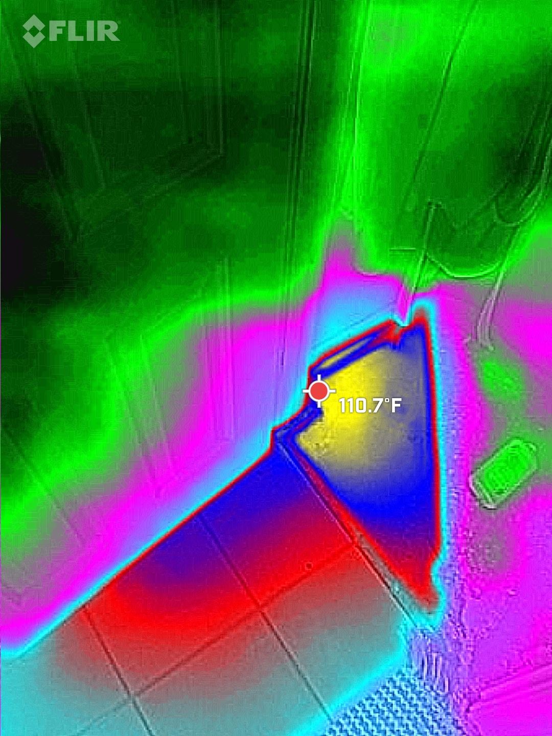 Water Leak (Hot Side) by Alsip Locating Service, LLC