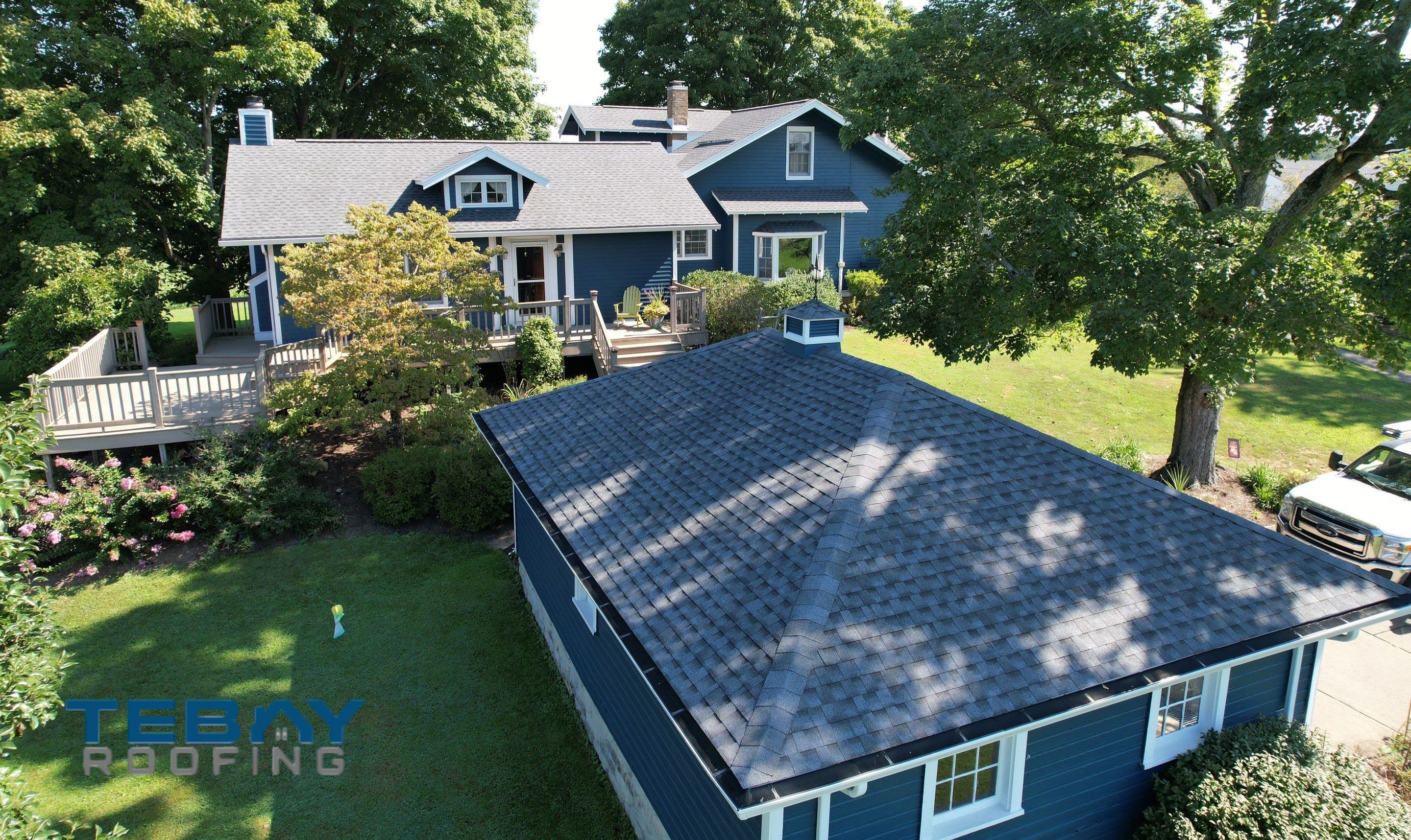 Residential Roofing Installation using GAF Timberline HDZ, Pewter Gray by Rainstoppers Roofing