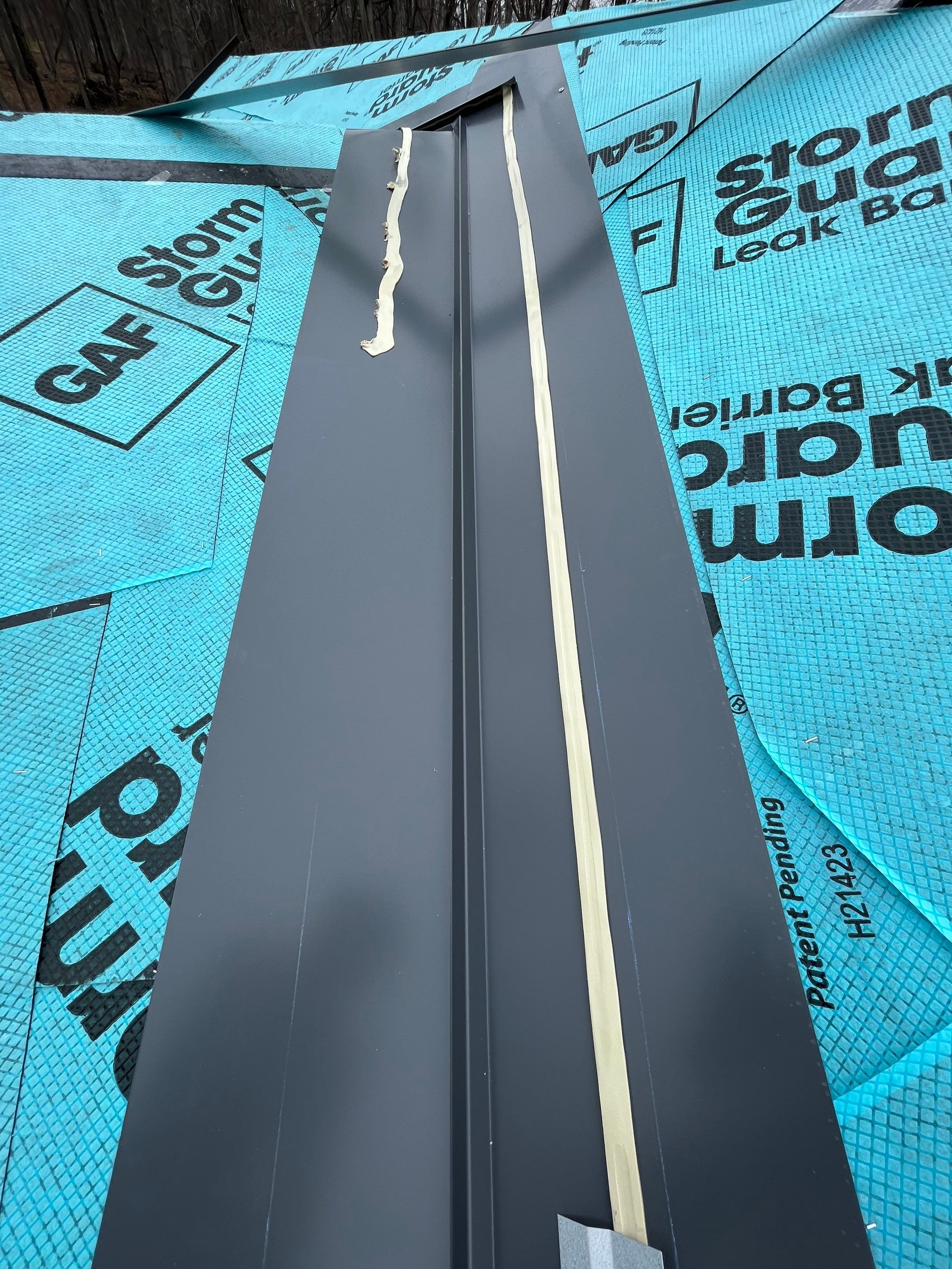Standing Seam  using Everlast Standing Seam 24 Gauge  by Teflon Roofing