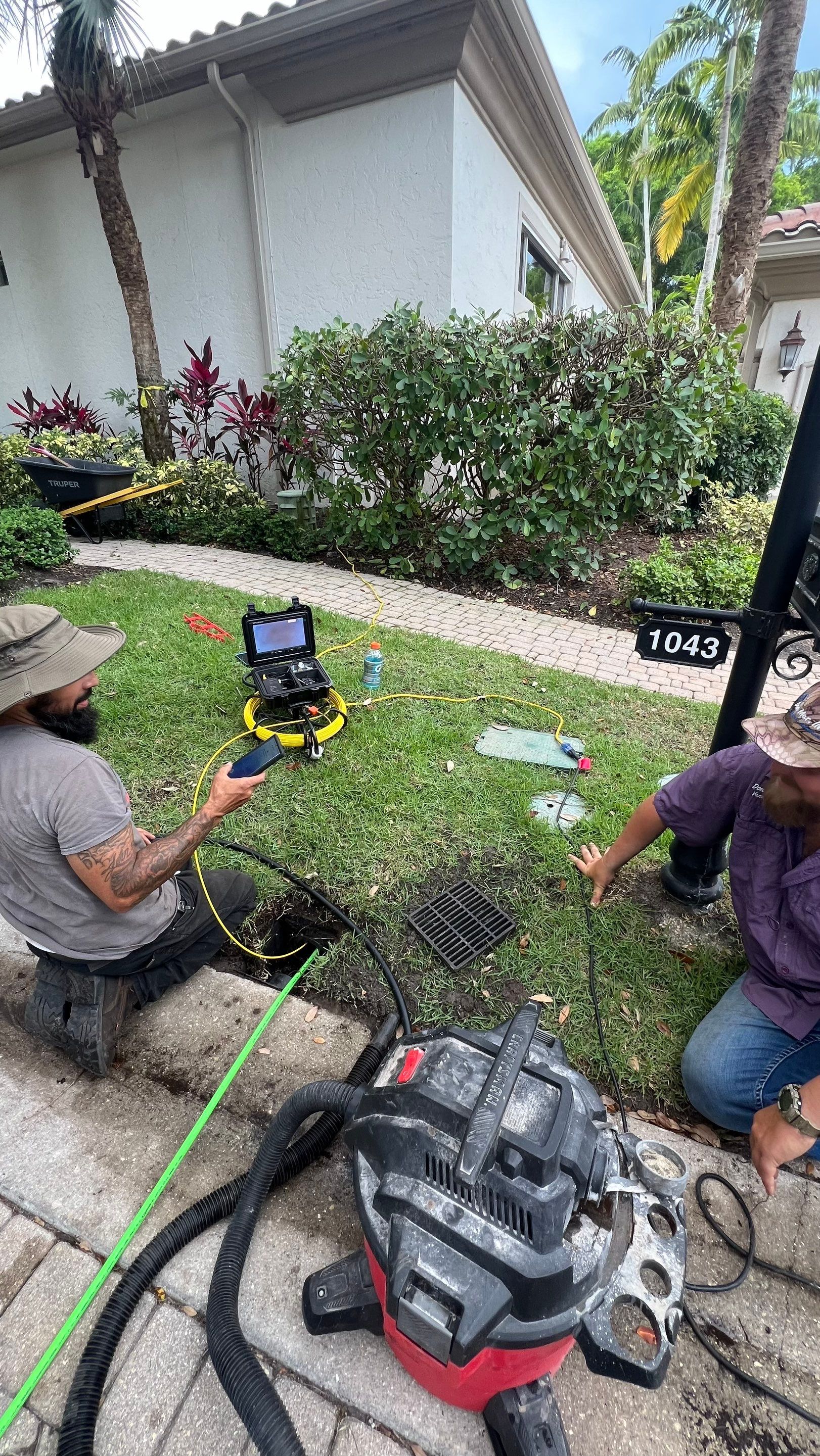Residential Stormwater Gutter Drain System Maintenance by APS Power & Water