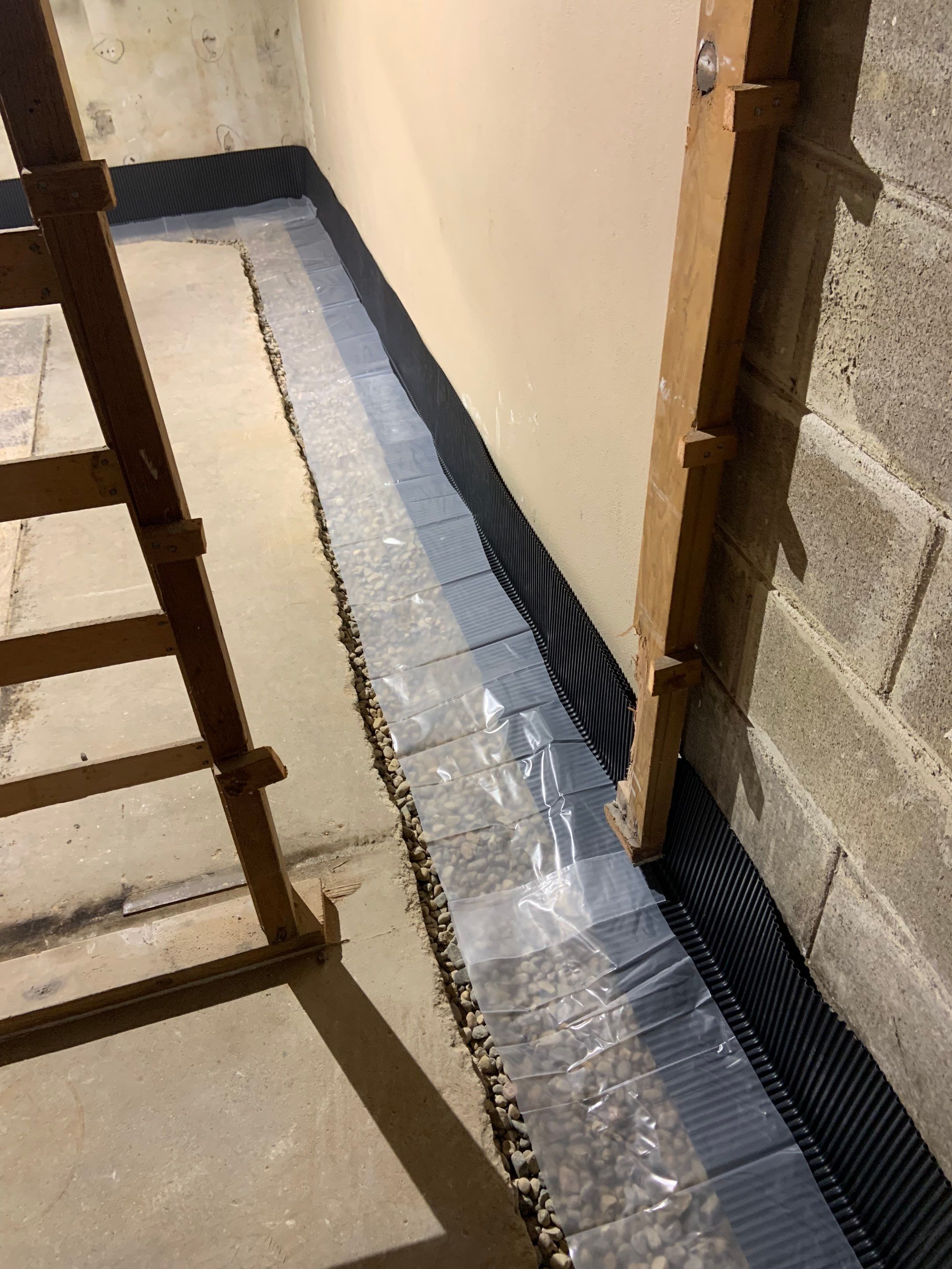 Derrick & Lisa’s Basement Remodel by Waterproofing Northeast