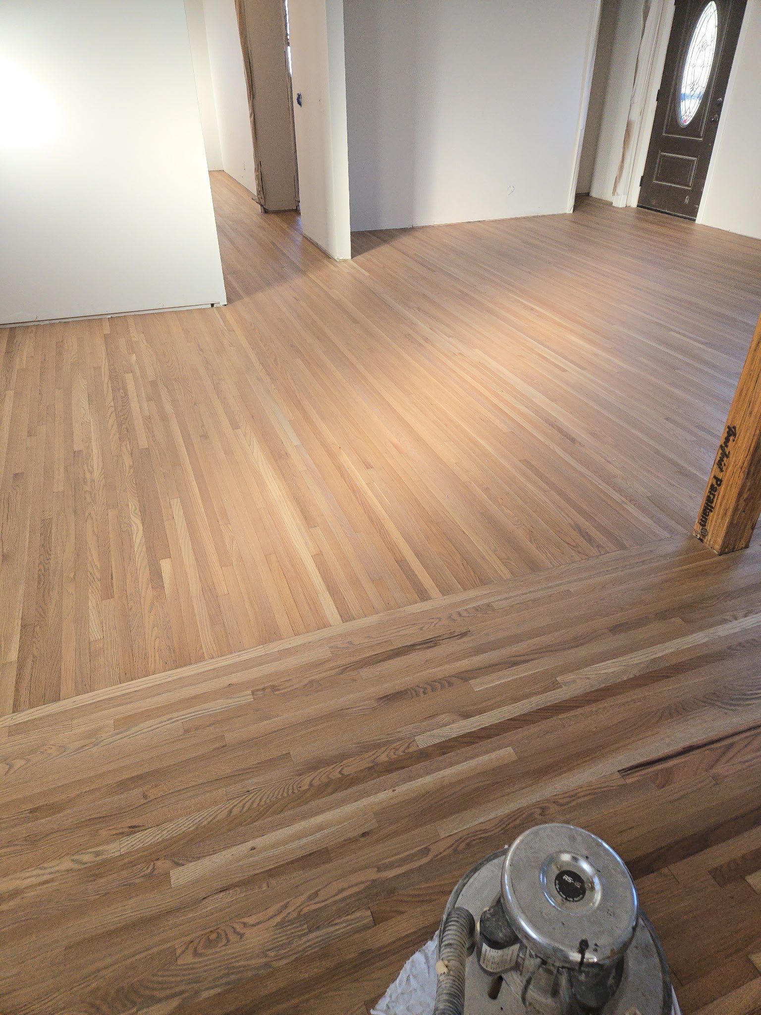 Repair and Refinish for hardwood floors  by Footprints Floors of Nashville