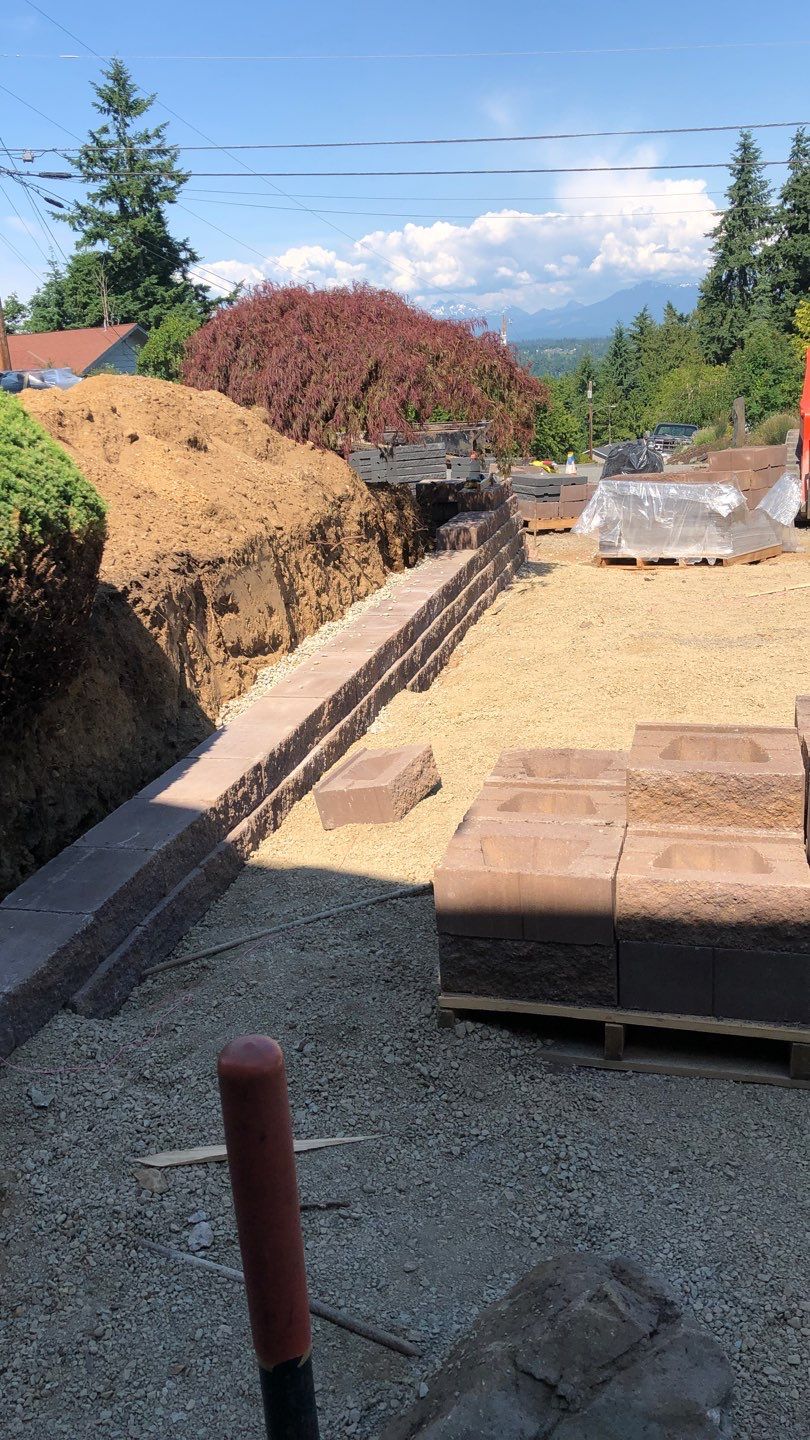 Justin | Retaining Wall, Landscape Project  by Jireh Asphalt & Concrete Inc 