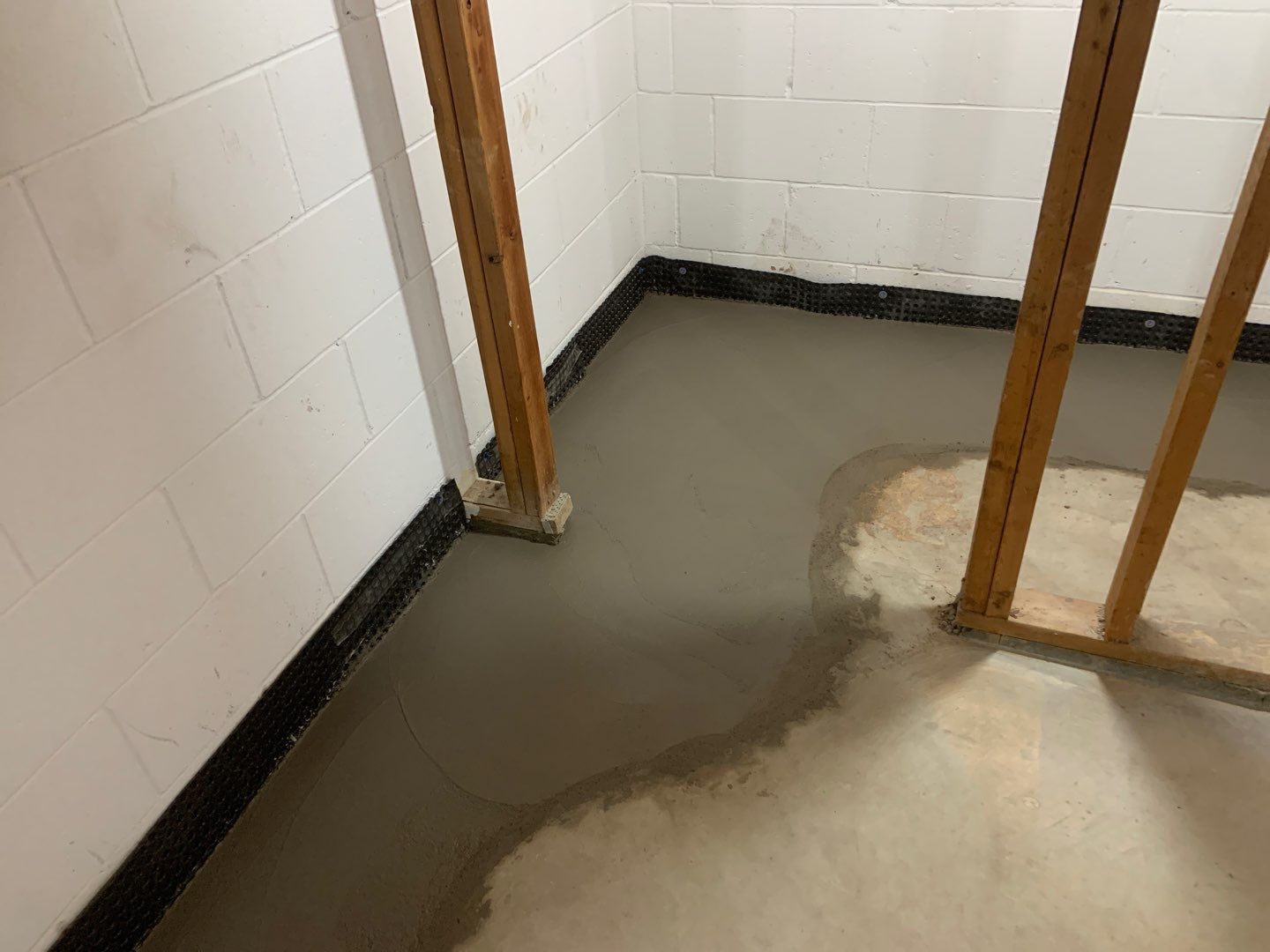 Correcting an Improper Installation for Alan in Chanhassen by Waterproofing Northeast