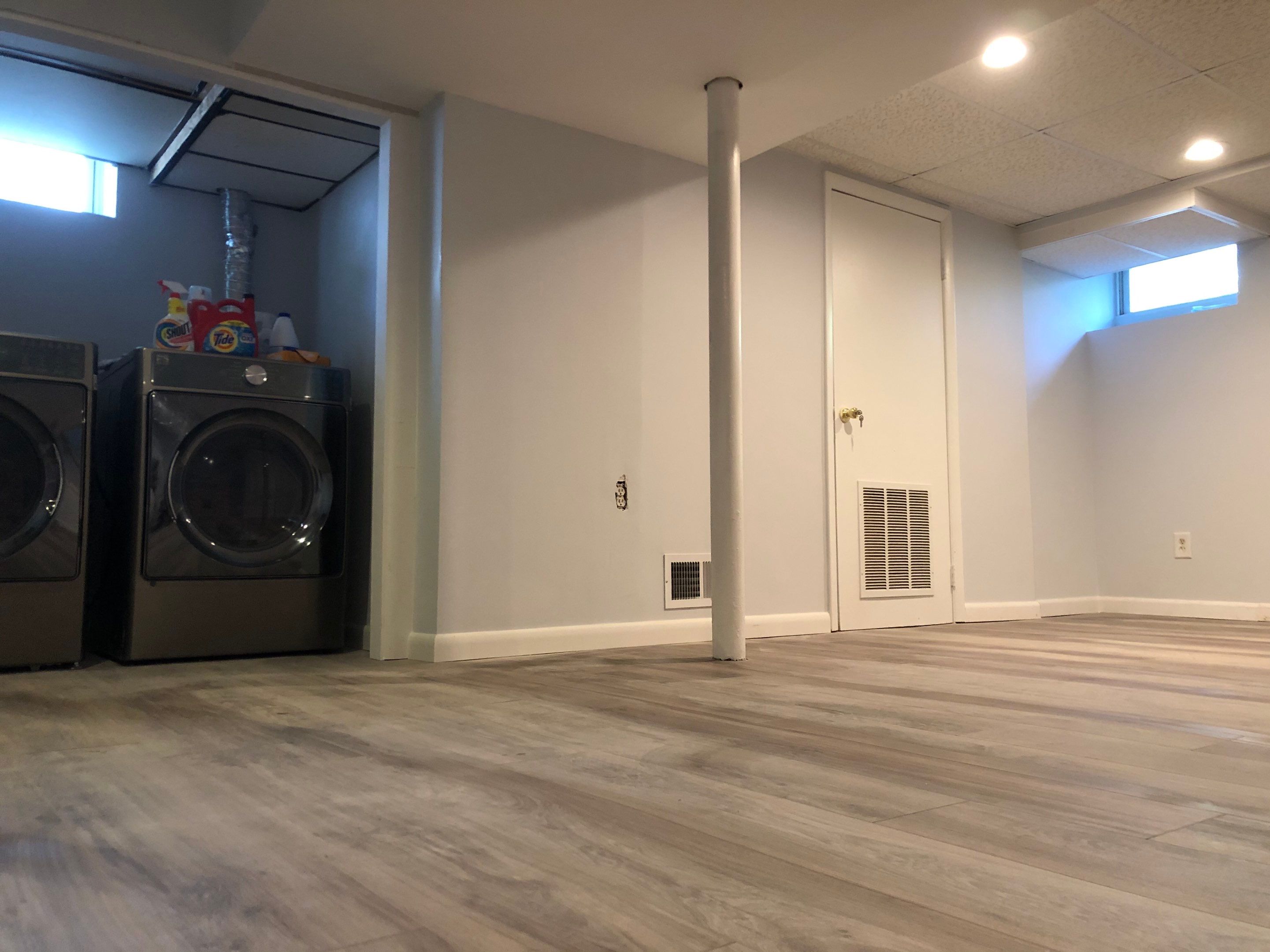 Basement Remodel using Drywall by Home Concepts Construction