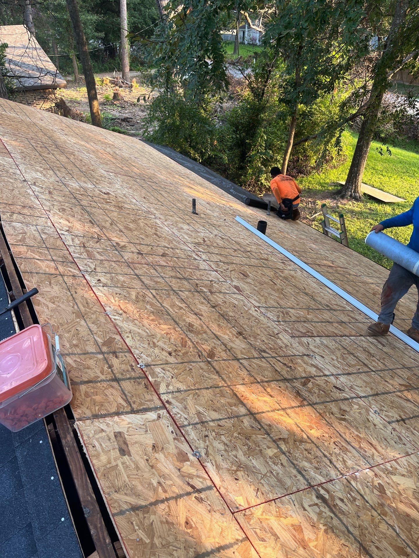 Residential Roofing Installation using Owen's Corning Duration (Lifetime) Shingles by Roof Repair Company