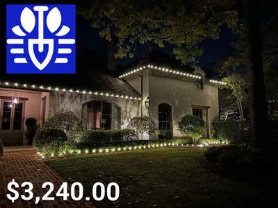 WINTER SERVICES: HOLIDAY LIGHTING C9 LED LIGHTING: ROOFLINE & LANDSCAPE