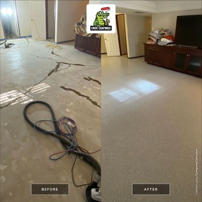 Basement Transformation using Ash Colorway