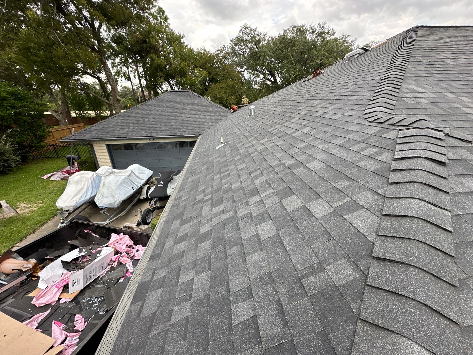 Project in Lake Jackson by Motion Roofing