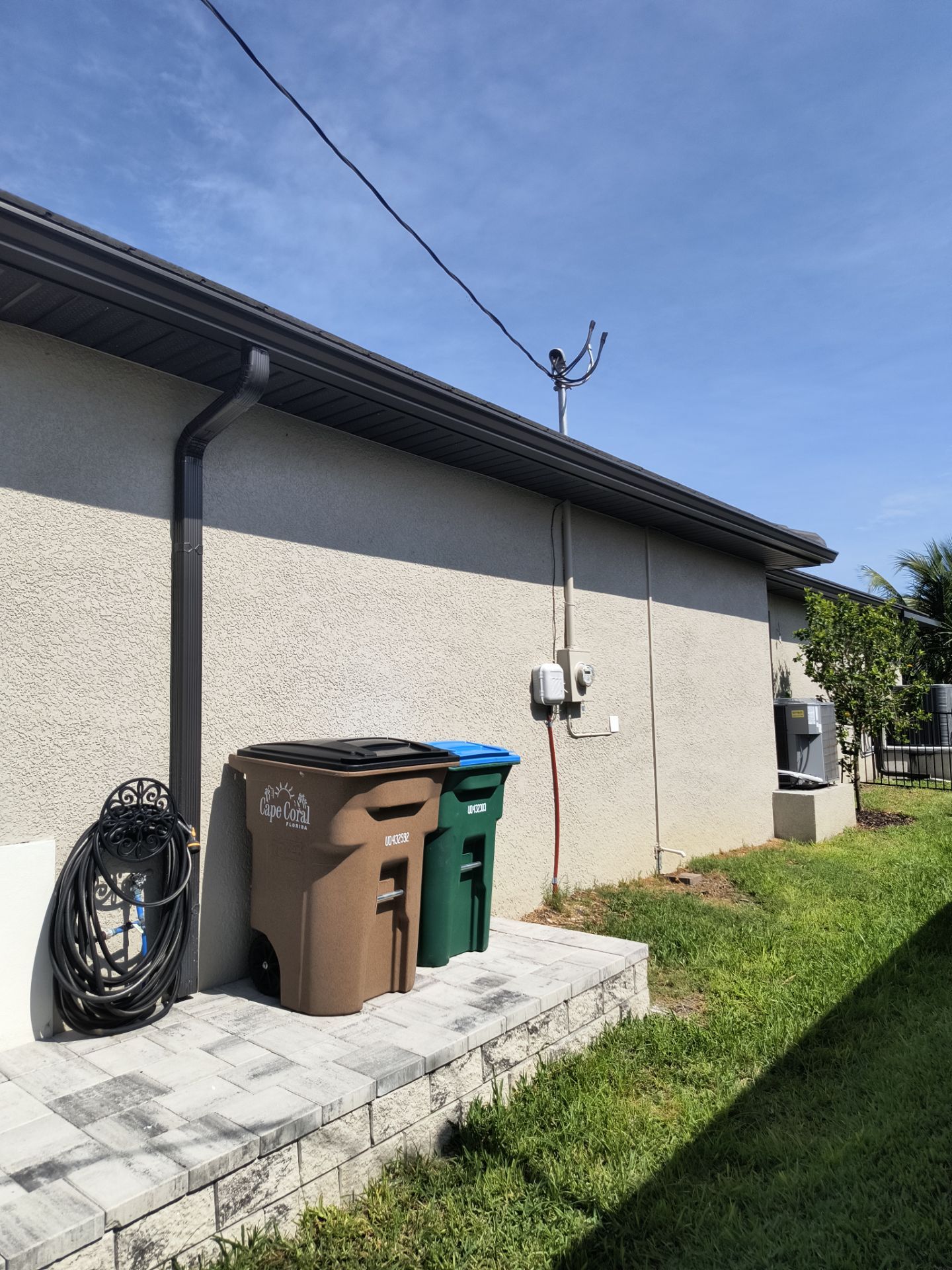 Musket Brown 6-inch Gutters in Cape Coral FL by Gutter Professors