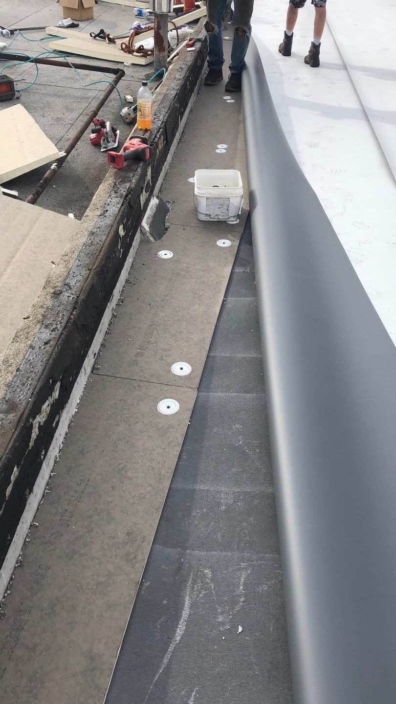 Commercial Roofing Repair using GAF 60Mil TPO  by Orezona Building & Roofing Company, Inc.