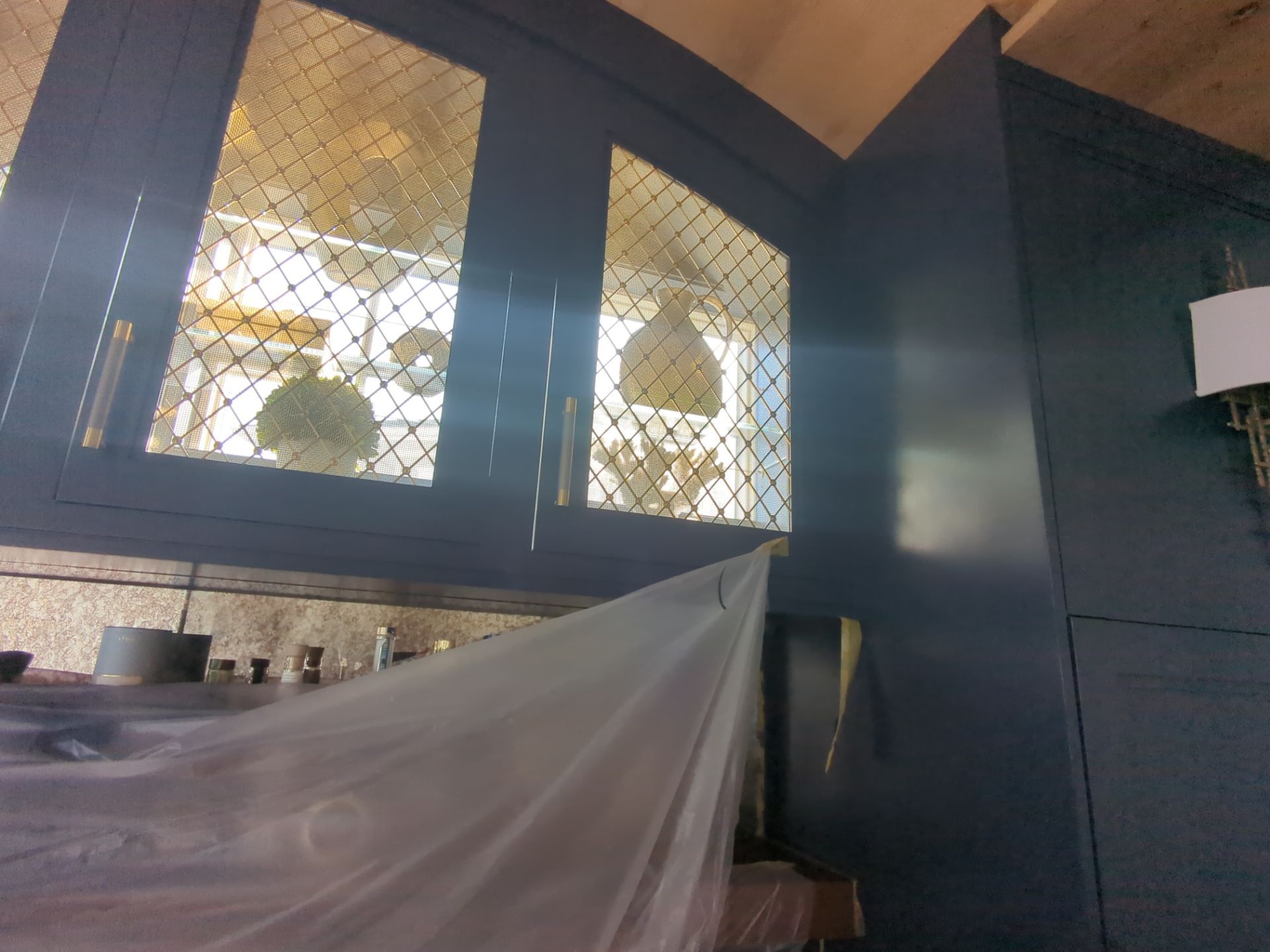 Luxury Wine Cabinets Refinishing - Stone Harbor by FreshCoat Works LLC