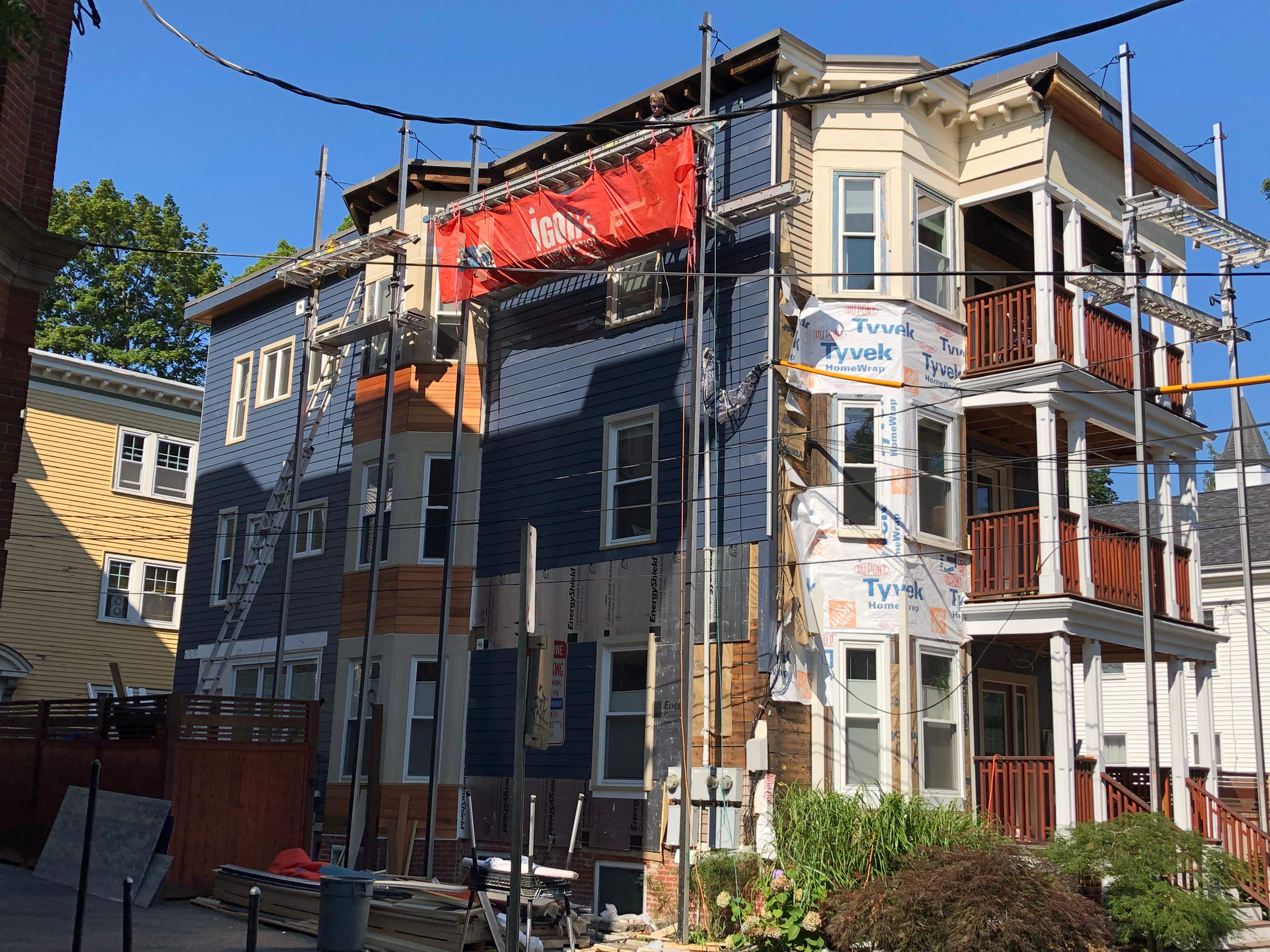 Siding Installation using James Hardie by UBrothers Construction