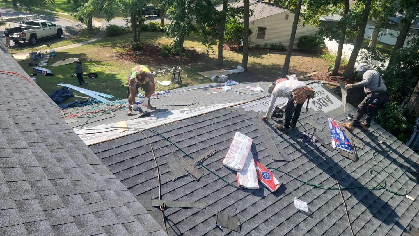 Roof Installation using GAF Timberline HDZ by ExteriorPros