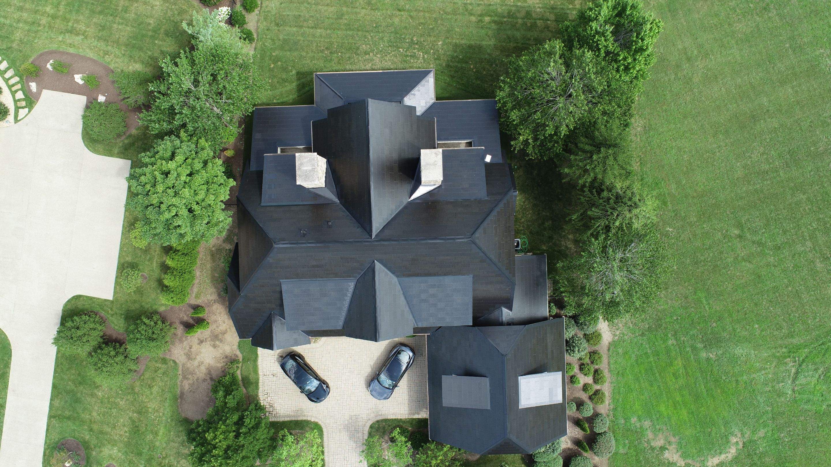 Tesla Solar Roof at The Greenbrier by American Home Contractors