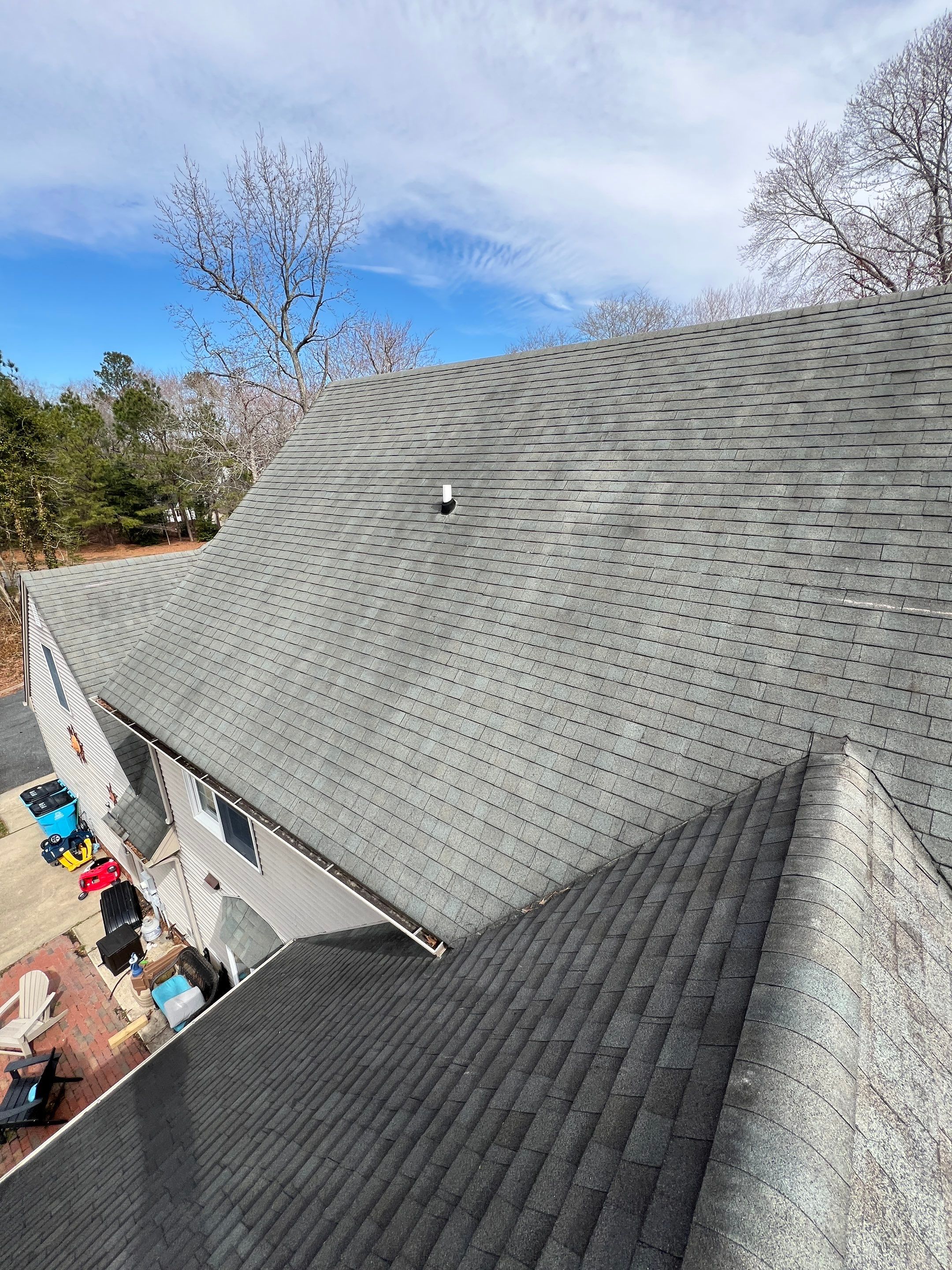 Architectural Shingle Roof Replacement for Salisbury Residence by First Chesapeake Roofing
