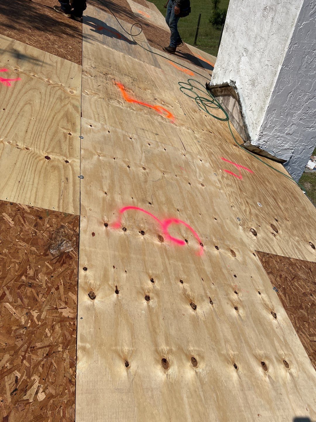 Residential Roofing Installation using 26 GA Rib Panel Galvalume by 1st Class Roofing, Inc.